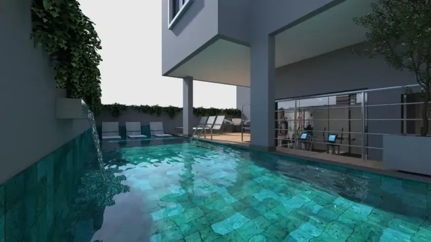 Apartamento em construção com 2 dormitórios sendo 1 suíte e 2 vagas de garagem em Balneário Camboriú — foto 15