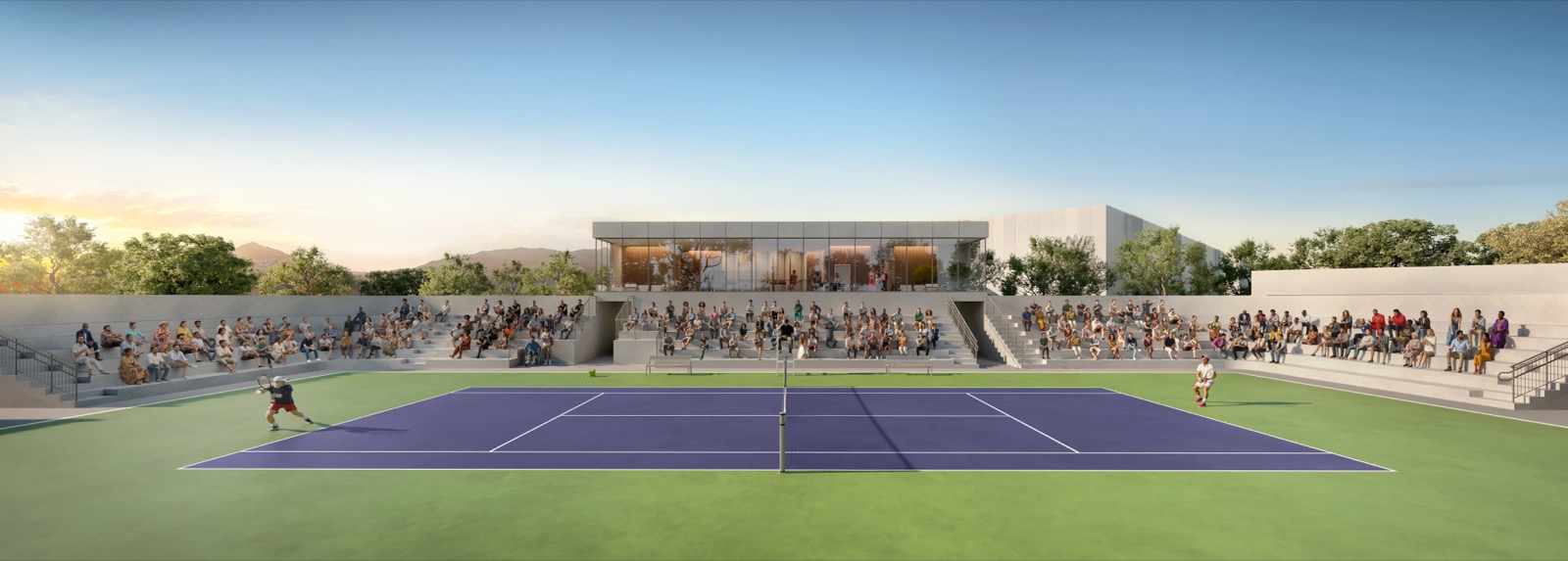 Arena do Rafael Nadal Tênis All Resort