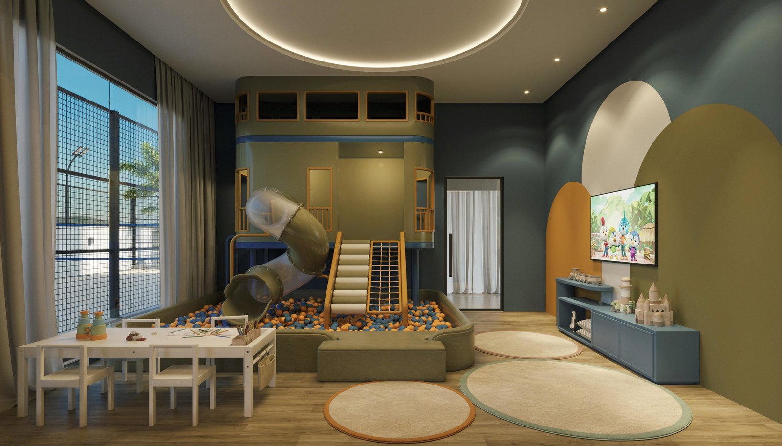 14 Bis Home Club — brinquedoteca, Planer Empreendimentos, Jardim Dourado, Porto Belo SC
