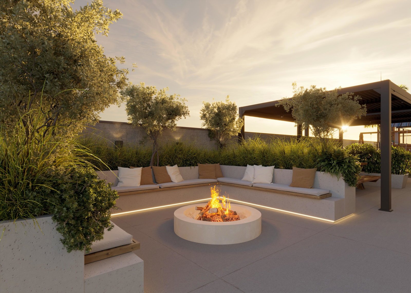 14 Bis Home Club — praca de fogo, Planer Empreendimentos, Jardim Dourado, Porto Belo SC