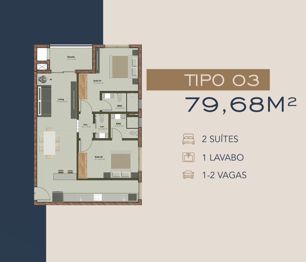 14 Bis Home Club — tipo 3, Planer Empreendimentos, Jardim Dourado, Porto Belo SC