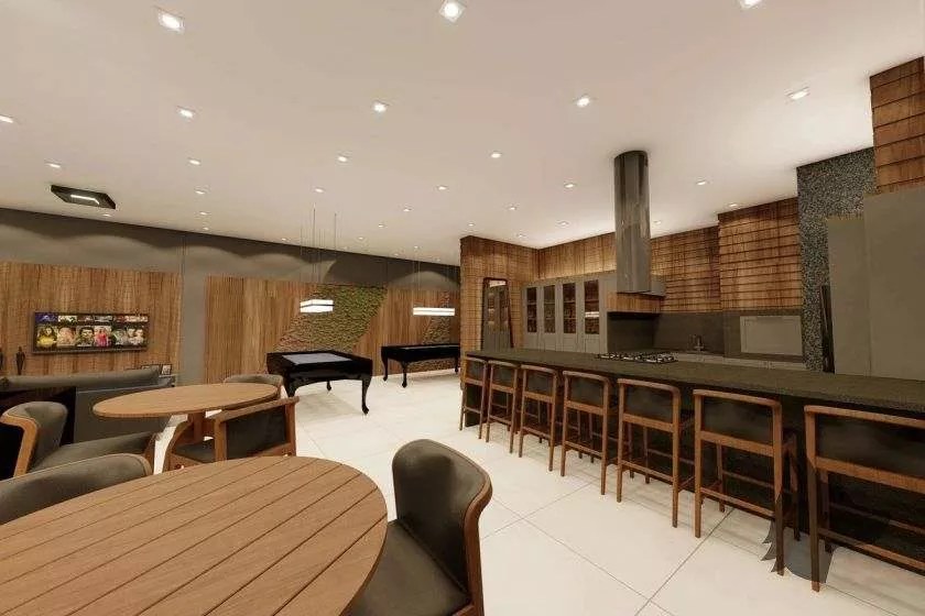 Adonai Residence — Espaço gourmet, D'Marco Construtora, Jardim Dourado, Porto Belo SC Adonai Residence — Espaço gourmet, D'Marco Construtora, Jardim Dourado, Porto Belo SC