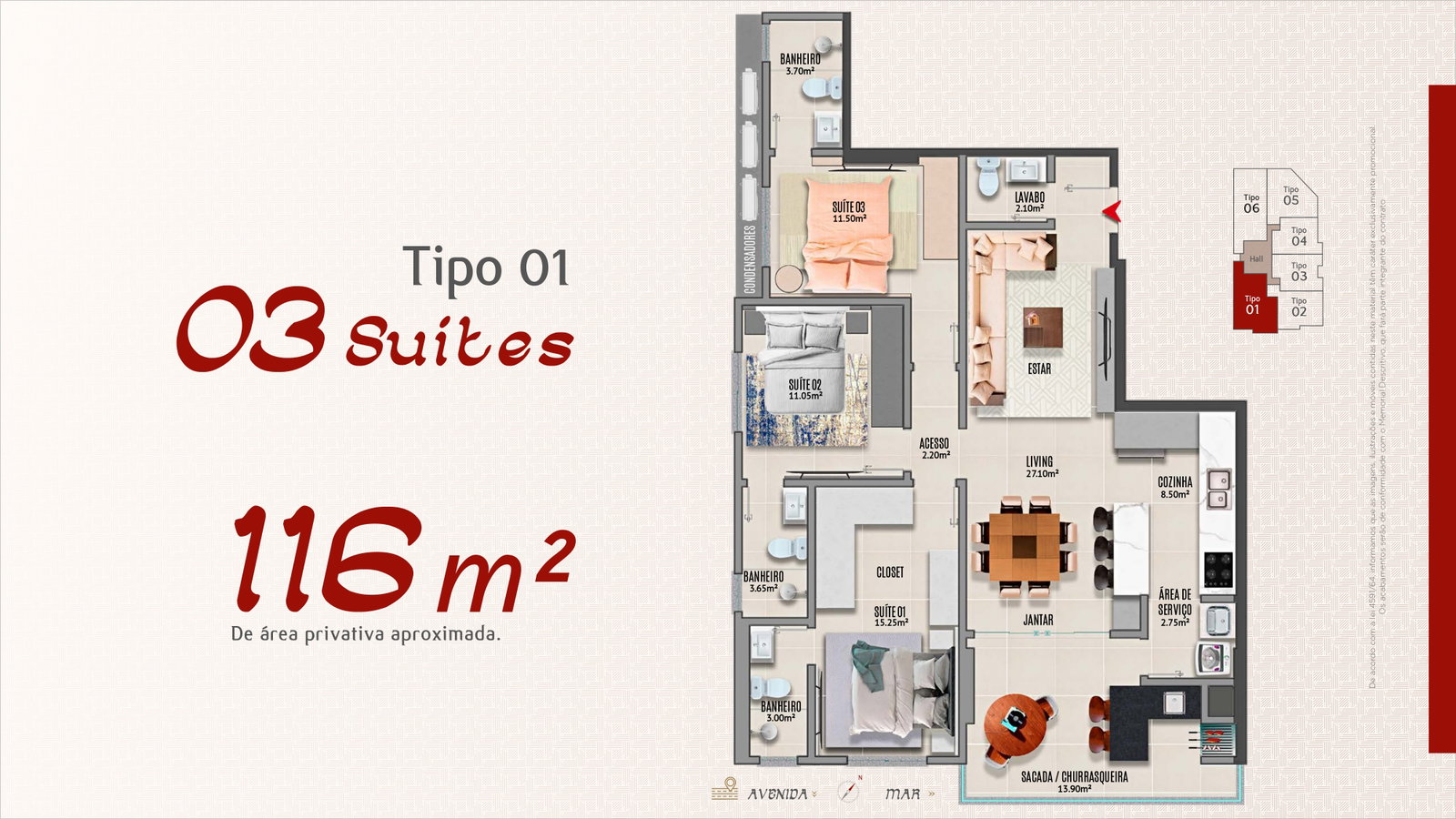 Adonai Residence — planta 2