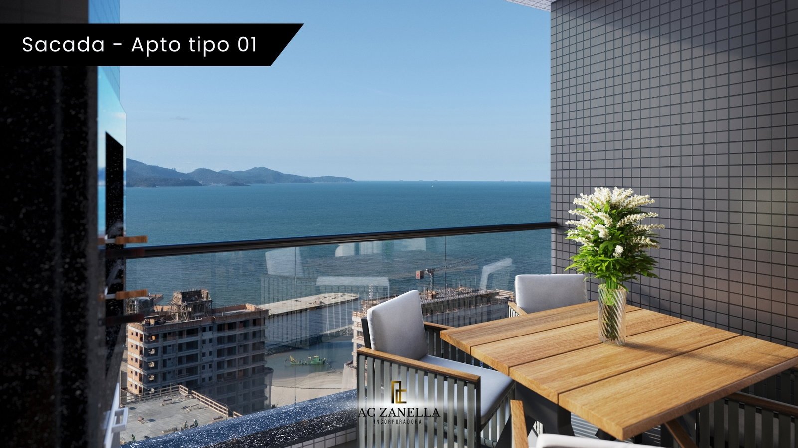 Agatha Tower — fachada e renders 6, AC Zanella Construtora e Incorporadora, Balneário Perequê, Porto Belo SC Agatha Tower — fachada e renders 6, AC Zanella Construtora e Incorporadora, Balneário Perequê, Porto Belo SC