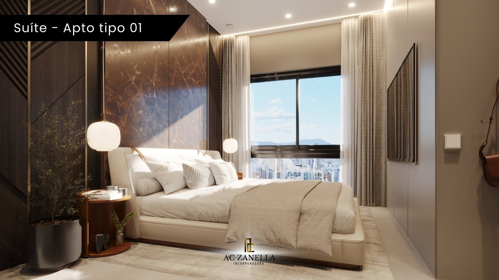 Agatha Tower — fachada e renders 9, AC Zanella Construtora e Incorporadora, Balneário Perequê, Porto Belo SC Agatha Tower — fachada e renders 9, AC Zanella Construtora e Incorporadora, Balneário Perequê, Porto Belo SC
