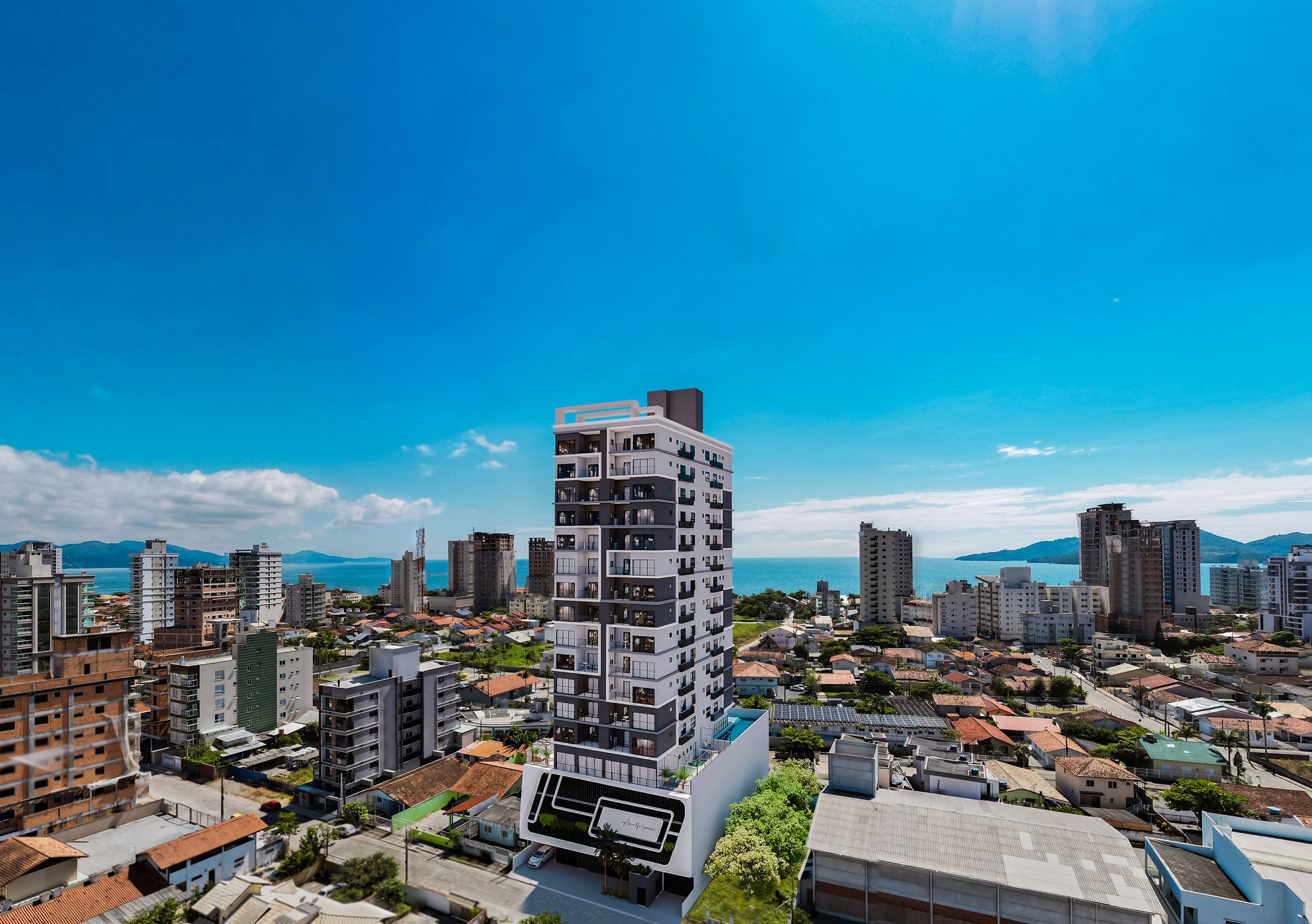 Amalfi Residence — fachada inserida, Città Emprendimentos, Balneário Perequê, Porto Belo SC Amalfi Residence — fachada inserida, Città Emprendimentos, Balneário Perequê, Porto Belo SC
