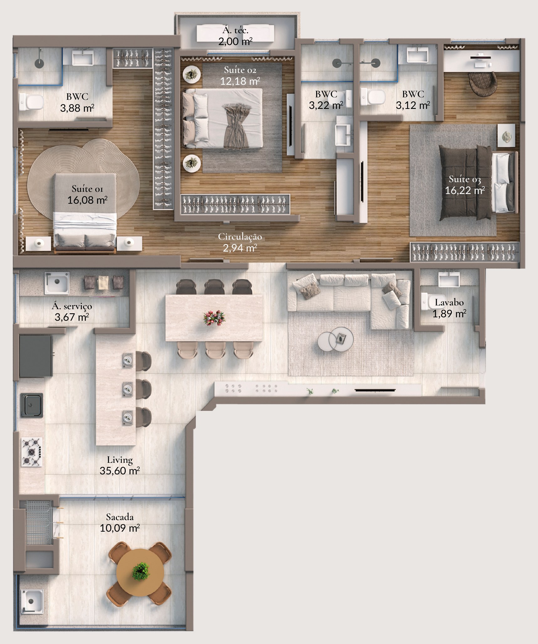 Ammos 104 — Torre B tipo 3, Zimmermann, Balneário Perequê, Porto Belo SC Ammos 104 — Torre B tipo 3, Zimmermann, Balneário Perequê, Porto Belo SC