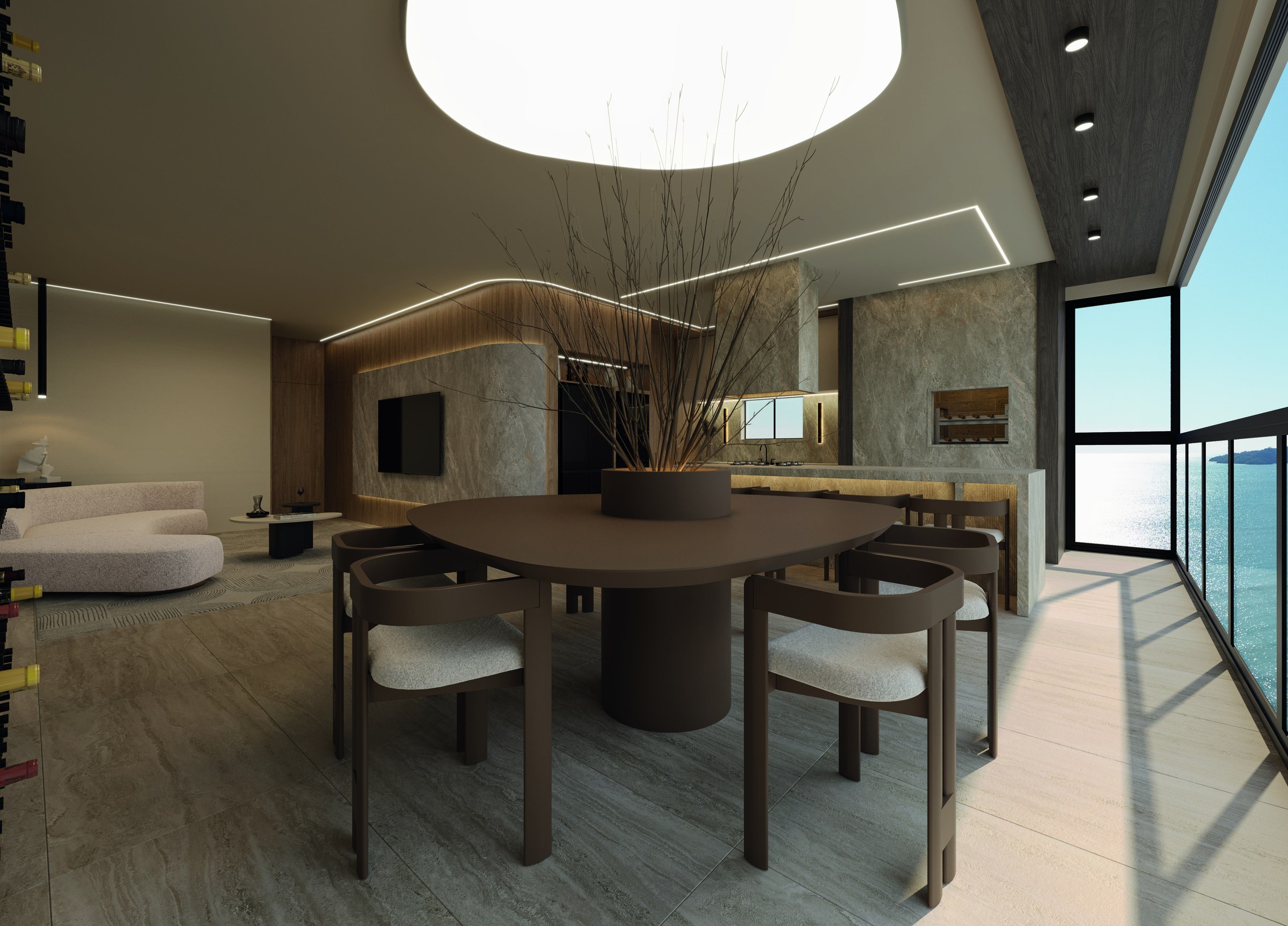 Ammos 104 — Torre A tipo 01, Zimmermann, Balneário Perequê, Porto Belo SC Ammos 104 — Torre A tipo 01, Zimmermann, Balneário Perequê, Porto Belo SC