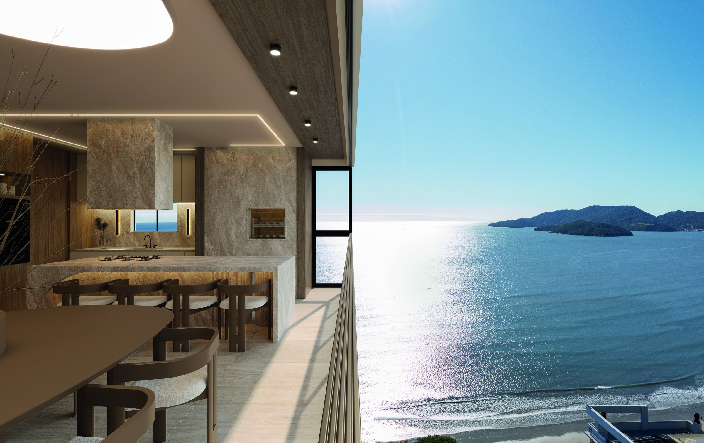 Ammos 104 — Torre A tipo 01, Zimmermann, Balneário Perequê, Porto Belo SC Ammos 104 — Torre A tipo 01, Zimmermann, Balneário Perequê, Porto Belo SC