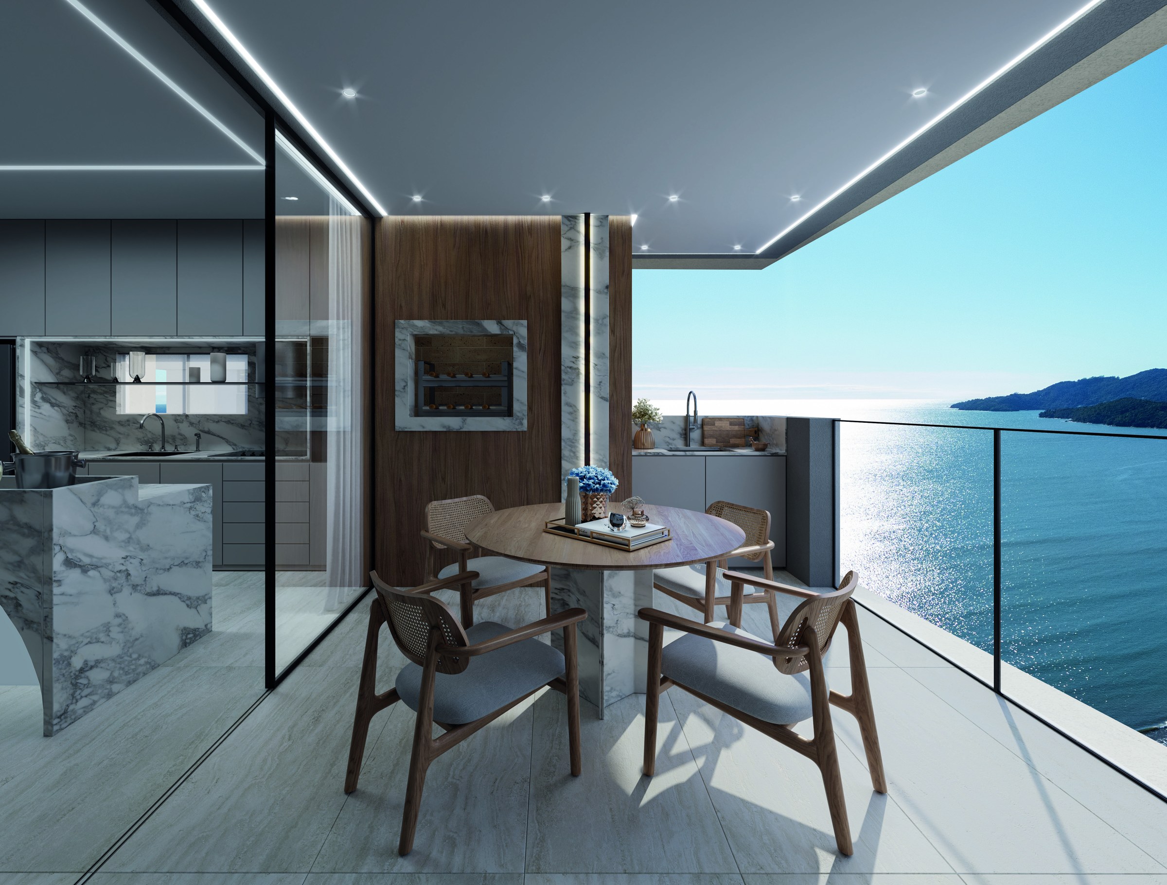 Ammos 104 — Torre B tipo 01, Zimmermann, Balneário Perequê, Porto Belo SC Ammos 104 — Torre B tipo 01, Zimmermann, Balneário Perequê, Porto Belo SC