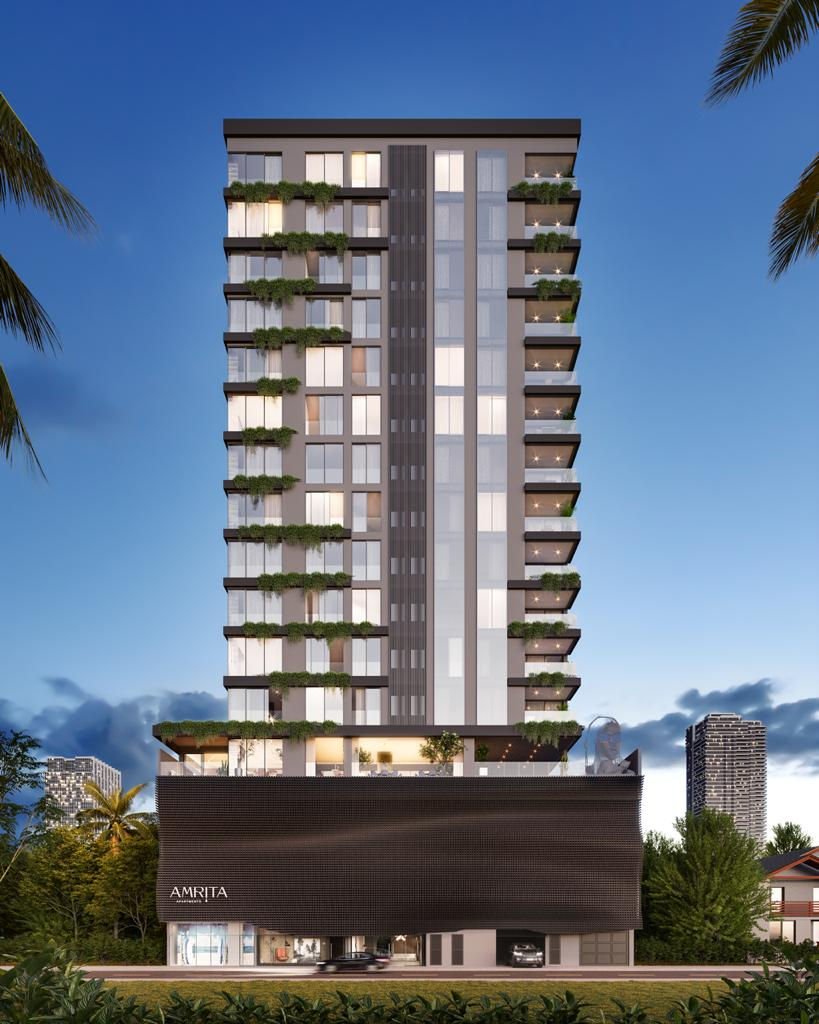 Amrita Apartments — fachada e renders 1, ZAH Empreendimentos, Balneário Perequê, Porto Belo SC Amrita Apartments — fachada e renders 1, ZAH Empreendimentos, Balneário Perequê, Porto Belo SC