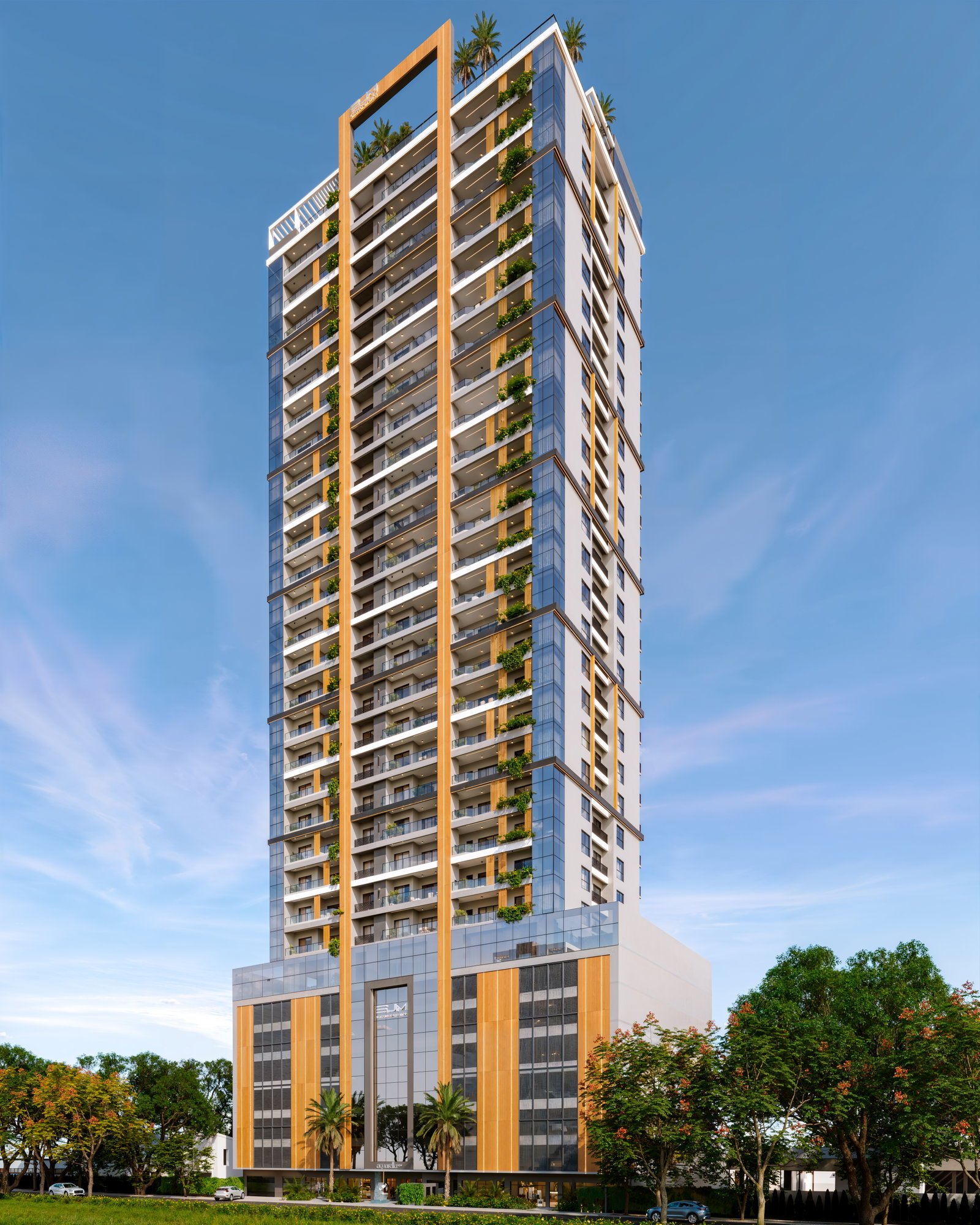 Aquarella UP Residence — fachada e renders 2, EJM Empreendimentos, Balneário Perequê, Porto Belo SC Aquarella UP Residence — fachada e renders 2, EJM Empreendimentos, Balneário Perequê, Porto Belo SC