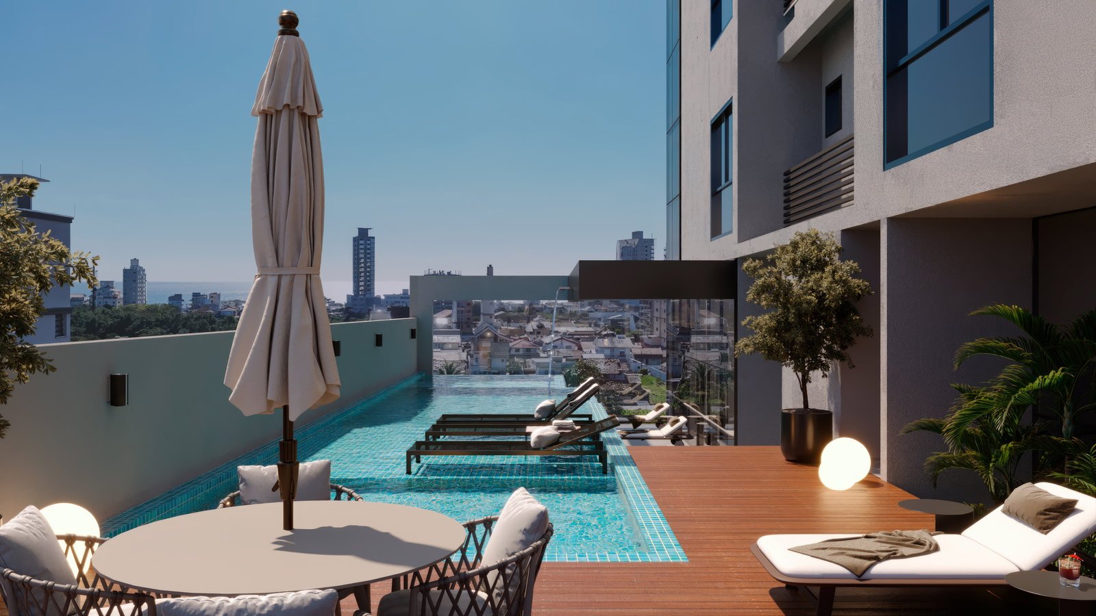 Aquarella UP Residence — fachada e renders 21, EJM Empreendimentos, Balneário Perequê, Porto Belo SC Aquarella UP Residence — fachada e renders 21, EJM Empreendimentos, Balneário Perequê, Porto Belo SC