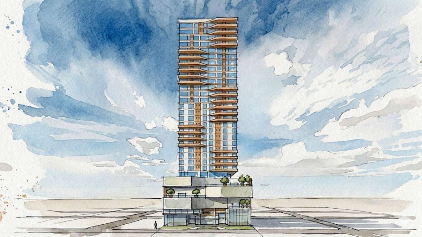 Arise Home Living — croqui arquitetônico do empreendimento