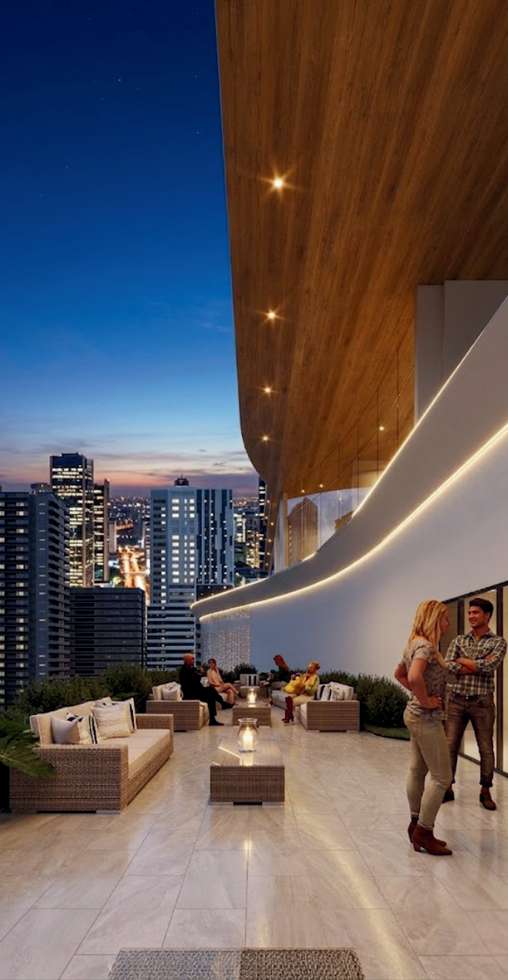 Arise Home Living — terraço lounge da área de lazer