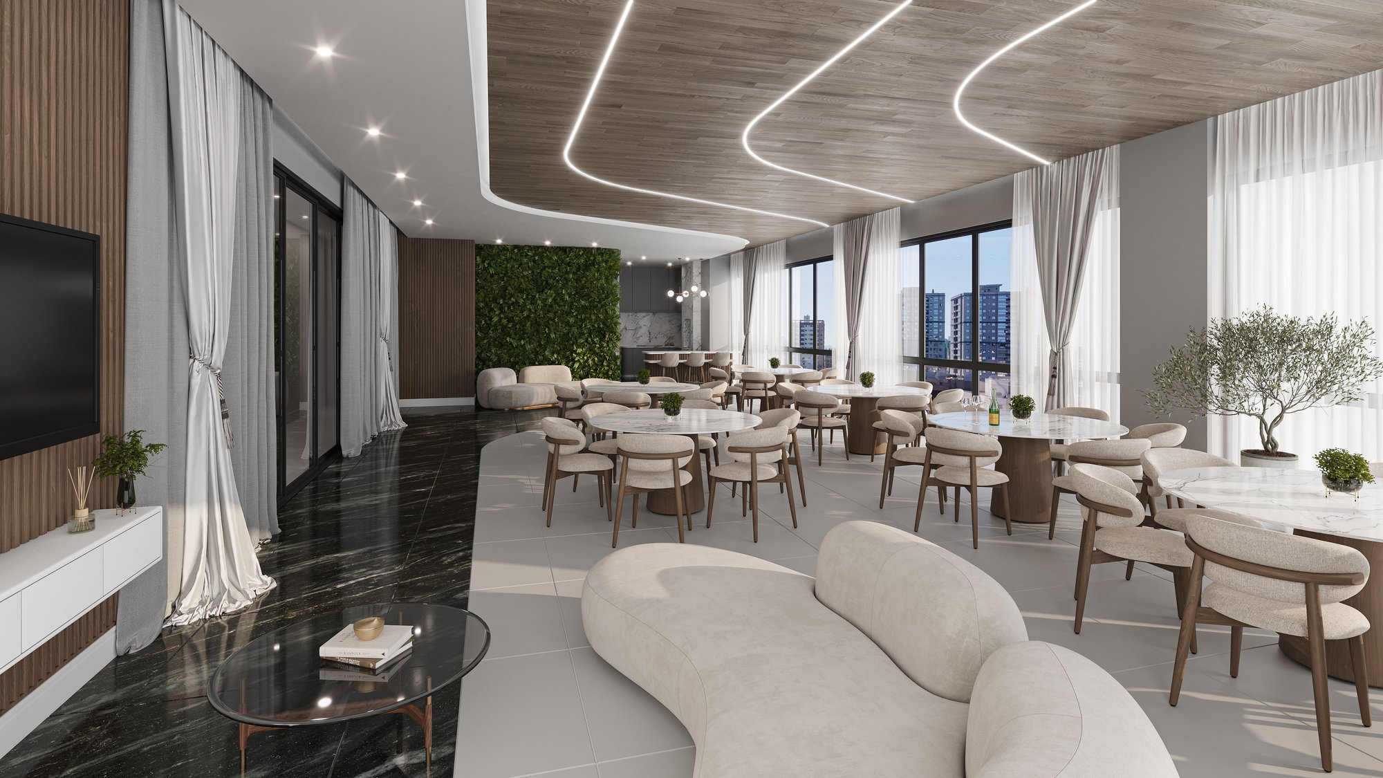 Aspen Towers — fachada e renders 13, JTA Empreendimentos, Balneário Perequê, Porto Belo SC Aspen Towers — fachada e renders 13, JTA Empreendimentos, Balneário Perequê, Porto Belo SC