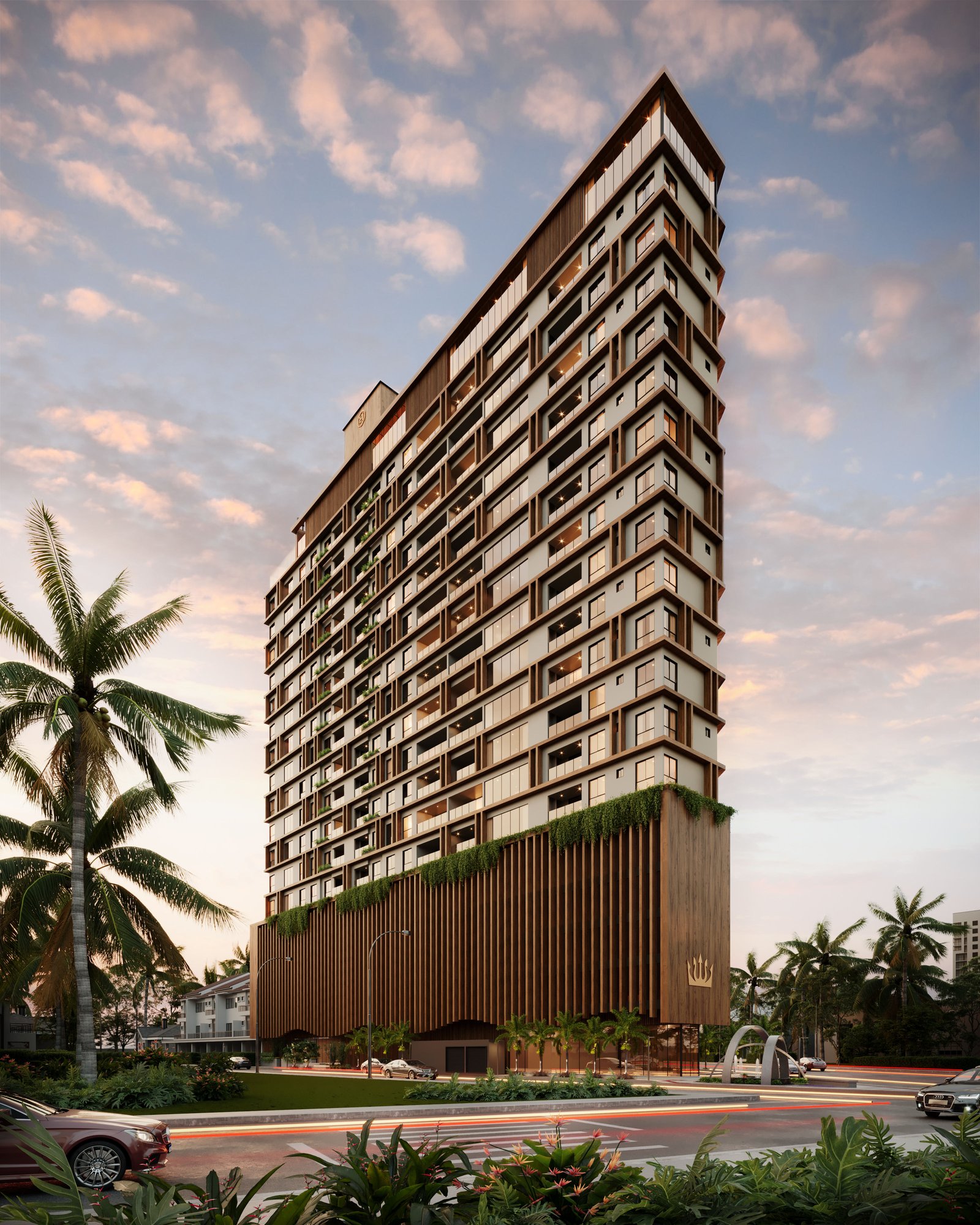 Atlantia Oceanview Home Boutique — fachada e renders 3, H Living, Balneário Perequê, Porto Belo SC Atlantia Oceanview Home Boutique — fachada e renders 3, H Living, Balneário Perequê, Porto Belo SC