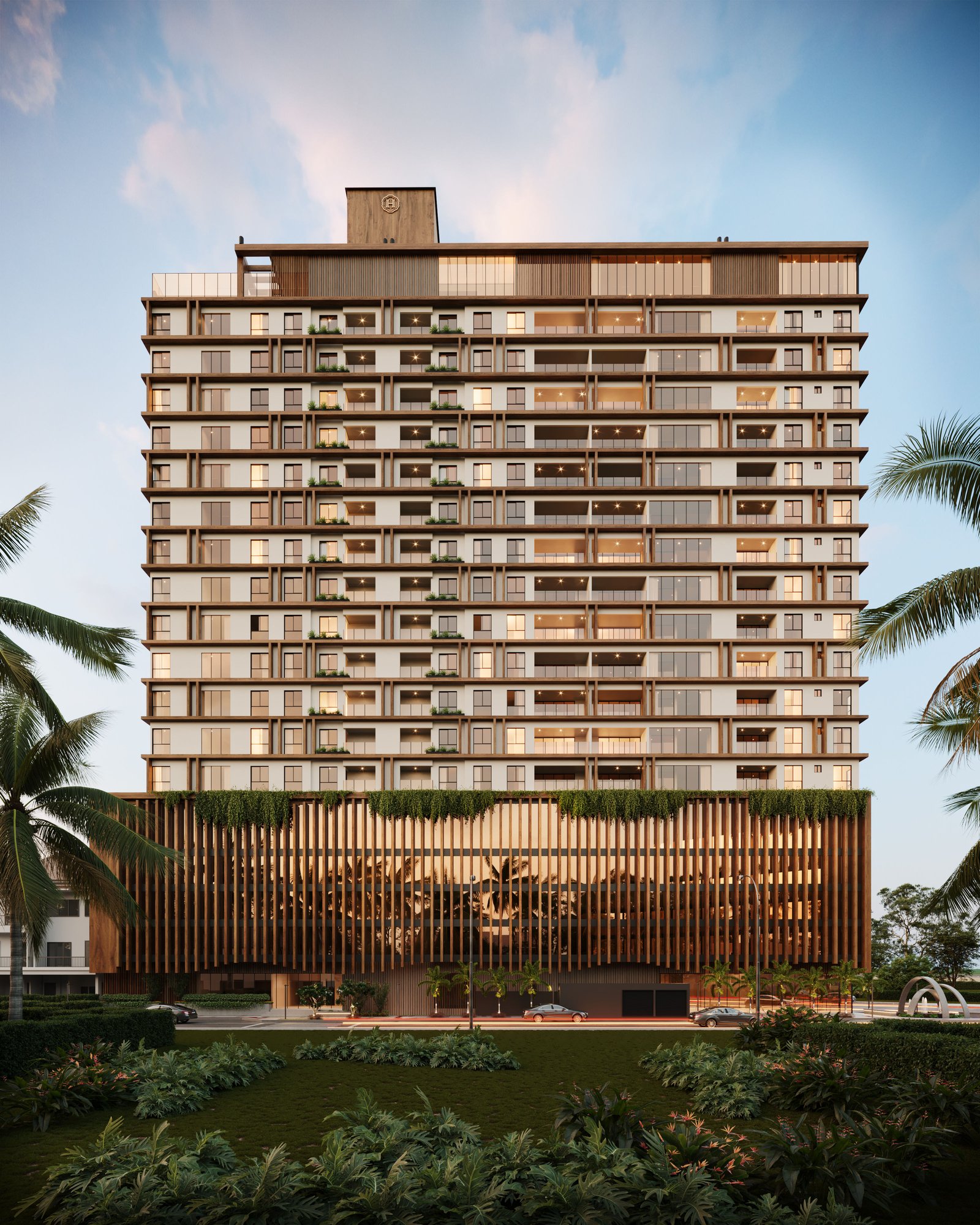 Atlantia Oceanview Home Boutique — fachada e renders 2, H Living, Balneário Perequê, Porto Belo SC Atlantia Oceanview Home Boutique — fachada e renders 2, H Living, Balneário Perequê, Porto Belo SC
