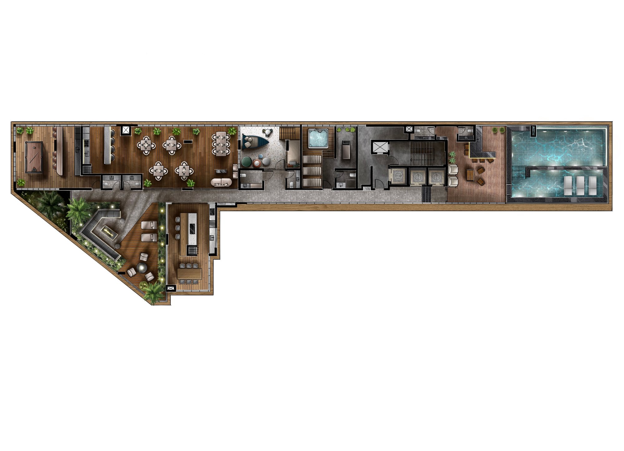 Atlantia Oceanview Home Boutique — planta e tipologias 1, H Living, Balneário Perequê, Porto Belo SC Atlantia Oceanview Home Boutique — planta e tipologias 1, H Living, Balneário Perequê, Porto Belo SC