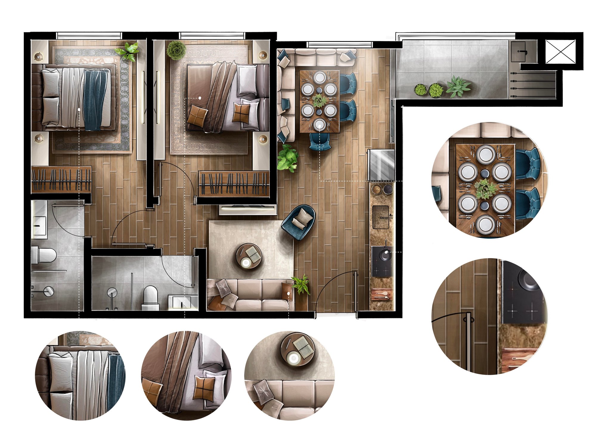 Atlantia Oceanview Home Boutique — planta e tipologias 8, H Living, Balneário Perequê, Porto Belo SC Atlantia Oceanview Home Boutique — planta e tipologias 8, H Living, Balneário Perequê, Porto Belo SC