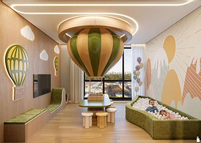 Aura Residence — brinquedoteca r0, THC Empreendimentos, Balneário Perequê, Porto Belo SC