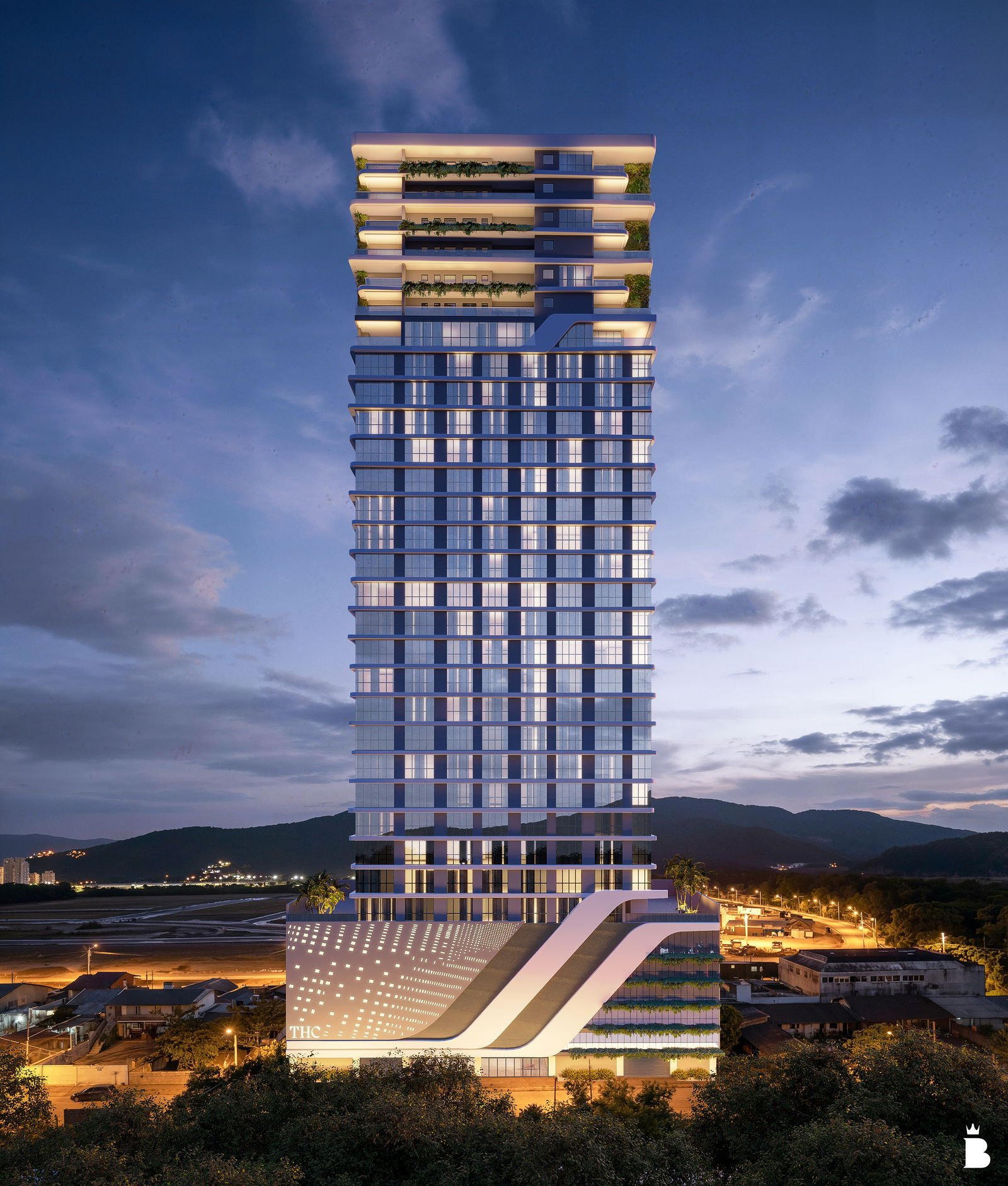 Aura Residence — fachada e renders 4, THC Empreendimentos, Balneário Perequê, Porto Belo SC