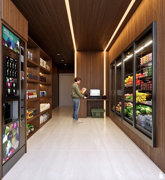 Aura Residence — mini market r0, THC Empreendimentos, Balneário Perequê, Porto Belo SC