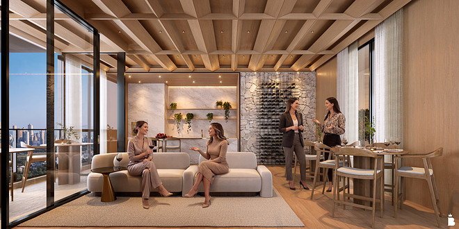 Aura Residence — wine bar r0, THC Empreendimentos, Balneário Perequê, Porto Belo SC