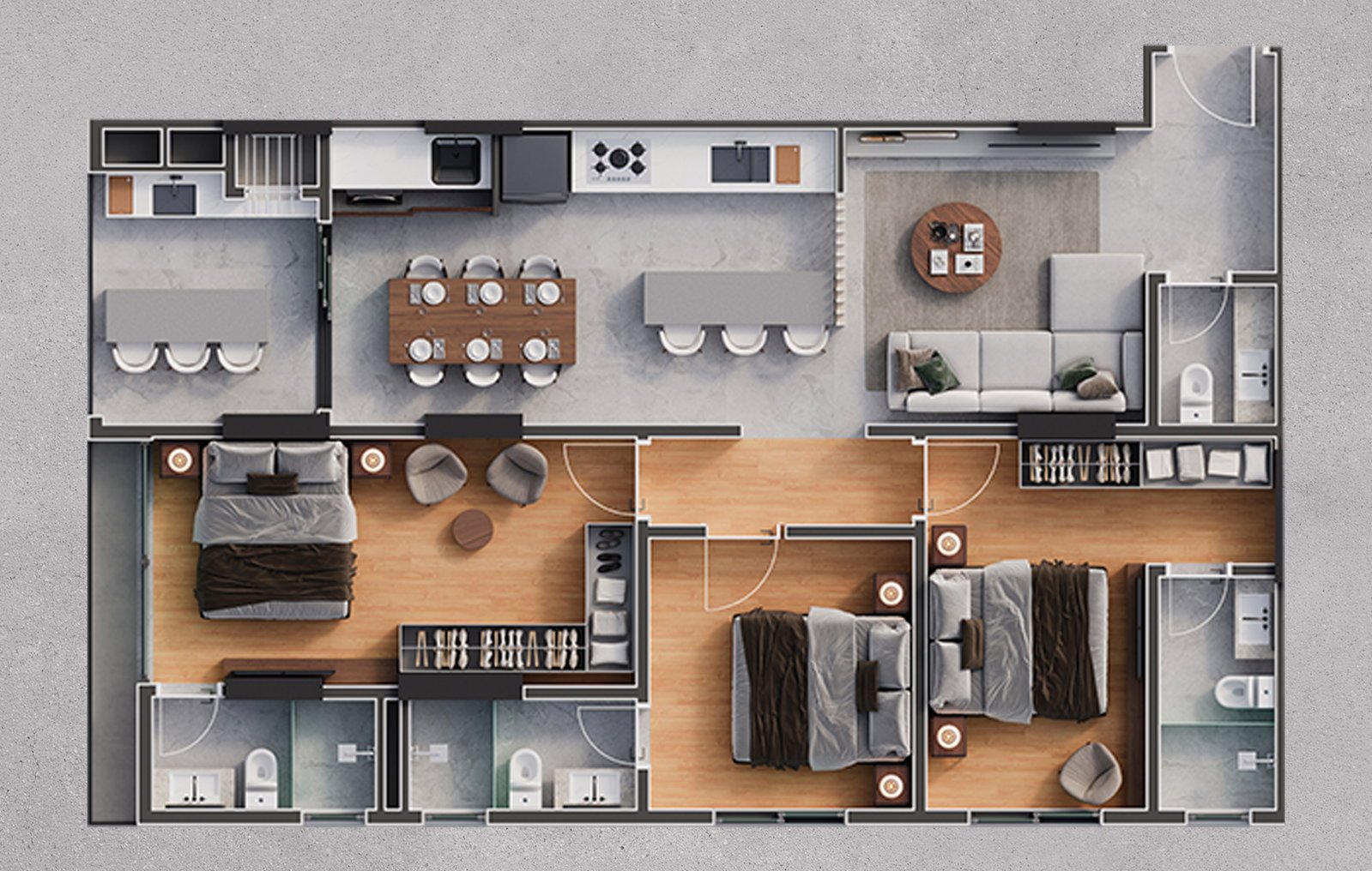 Aventador Beach Tower — apato tipo 2, NH Empreendimentos, Balneário Perequê, Porto Belo SC Aventador Beach Tower — apato tipo 2, NH Empreendimentos, Balneário Perequê, Porto Belo SC