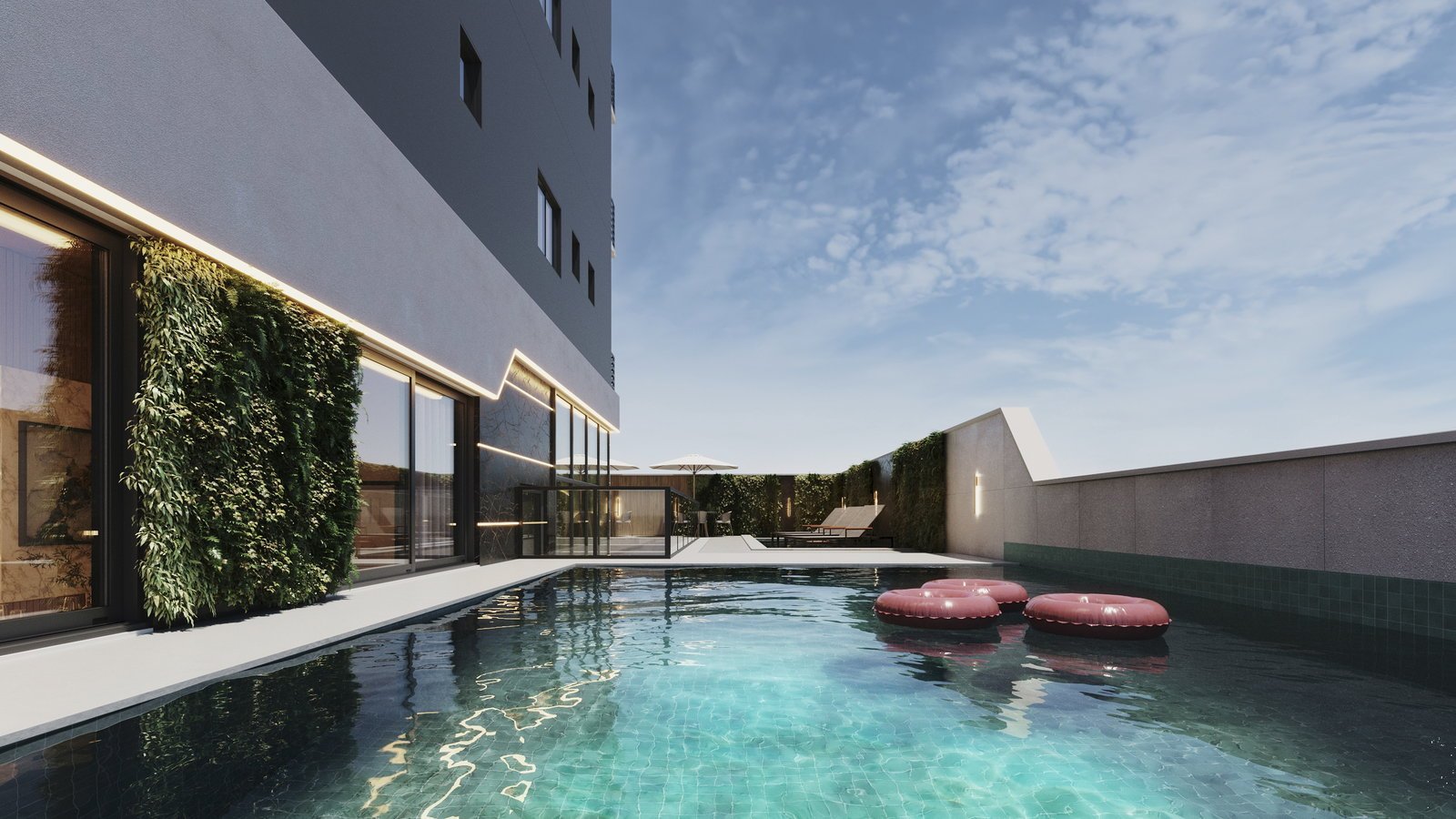 Aventador Beach Tower — piscina 2, NH Empreendimentos, Balneário Perequê, Porto Belo SC Aventador Beach Tower — piscina 2, NH Empreendimentos, Balneário Perequê, Porto Belo SC