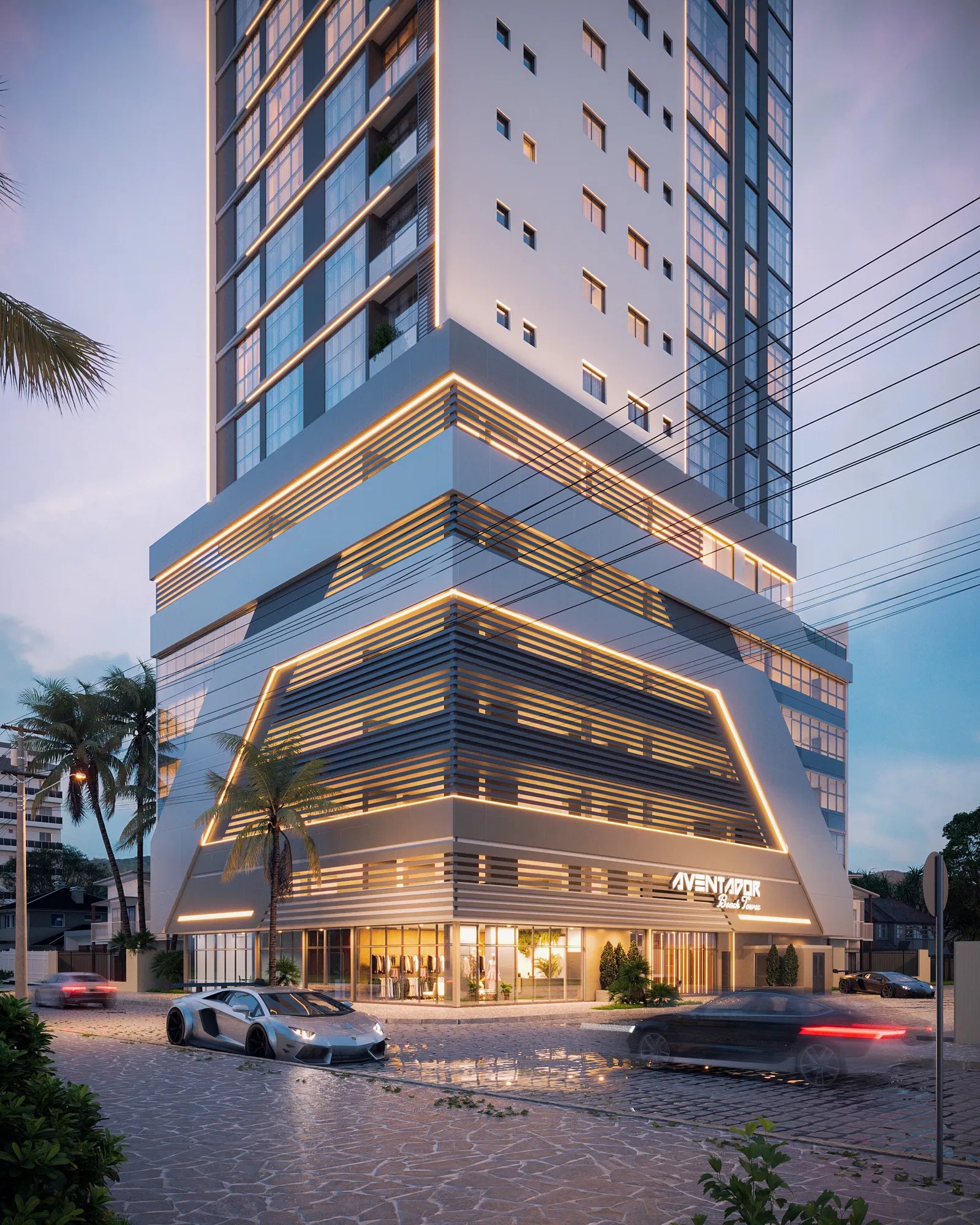 Aventador Beach Tower Porto Belo