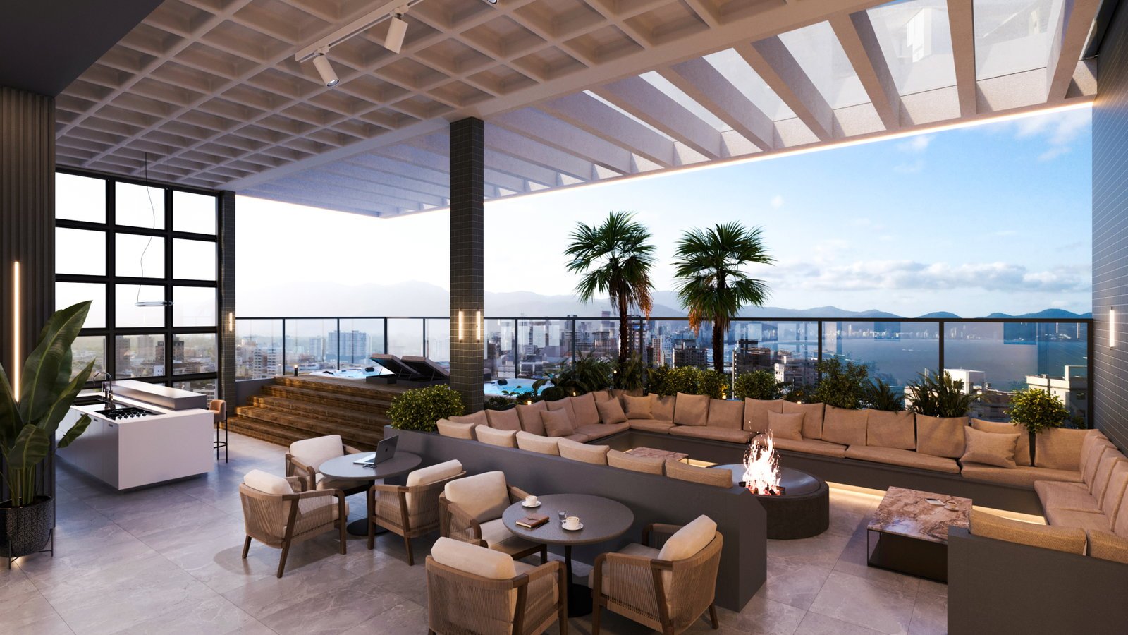 Aventador Beach Tower — rooftop, NH Empreendimentos, Balneário Perequê, Porto Belo SC Aventador Beach Tower — rooftop, NH Empreendimentos, Balneário Perequê, Porto Belo SC