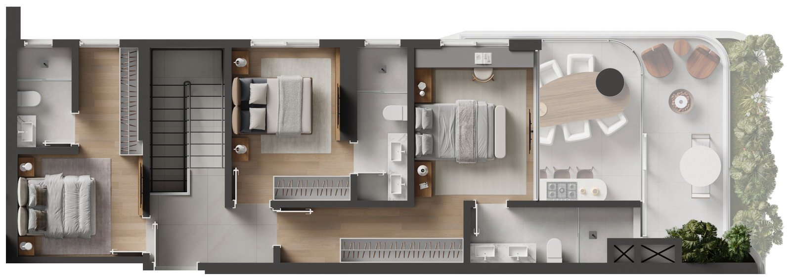 Baker's Bay Residence — bakers ph tipo duplex superior ef apto duplex su, Alumbra Empreendimentos, Balneário Perequê, Porto Belo SC Baker's Bay Residence — bakers ph tipo duplex superior ef apto duplex su, Alumbra Empreendimentos, Balneário Perequê, Porto Belo SC