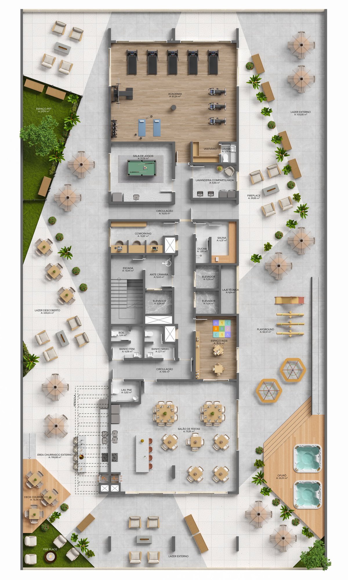Blanc Residence — ph lazer, Revê Empreendimentos, Porto Belo SC