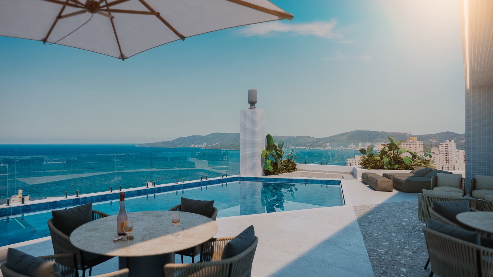 Blanc Residence — piscina, Revê Empreendimentos, Porto Belo SC