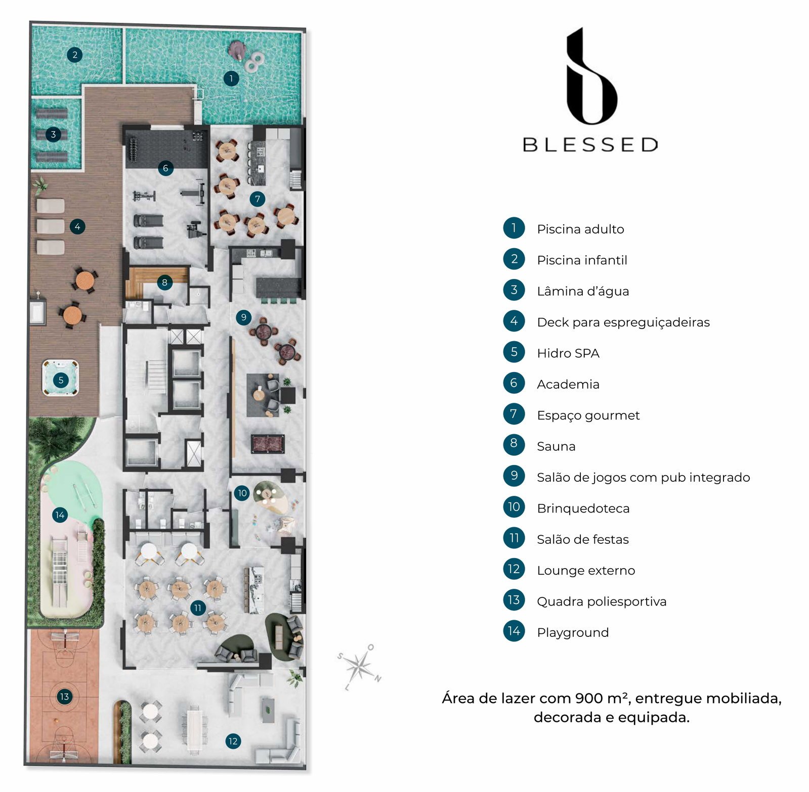 Blessed — bl lazer, BRASA Empreendimentos Imobiliários, Balneário Perequê, Porto Belo SC Blessed — bl lazer, BRASA Empreendimentos Imobiliários, Balneário Perequê, Porto Belo SC