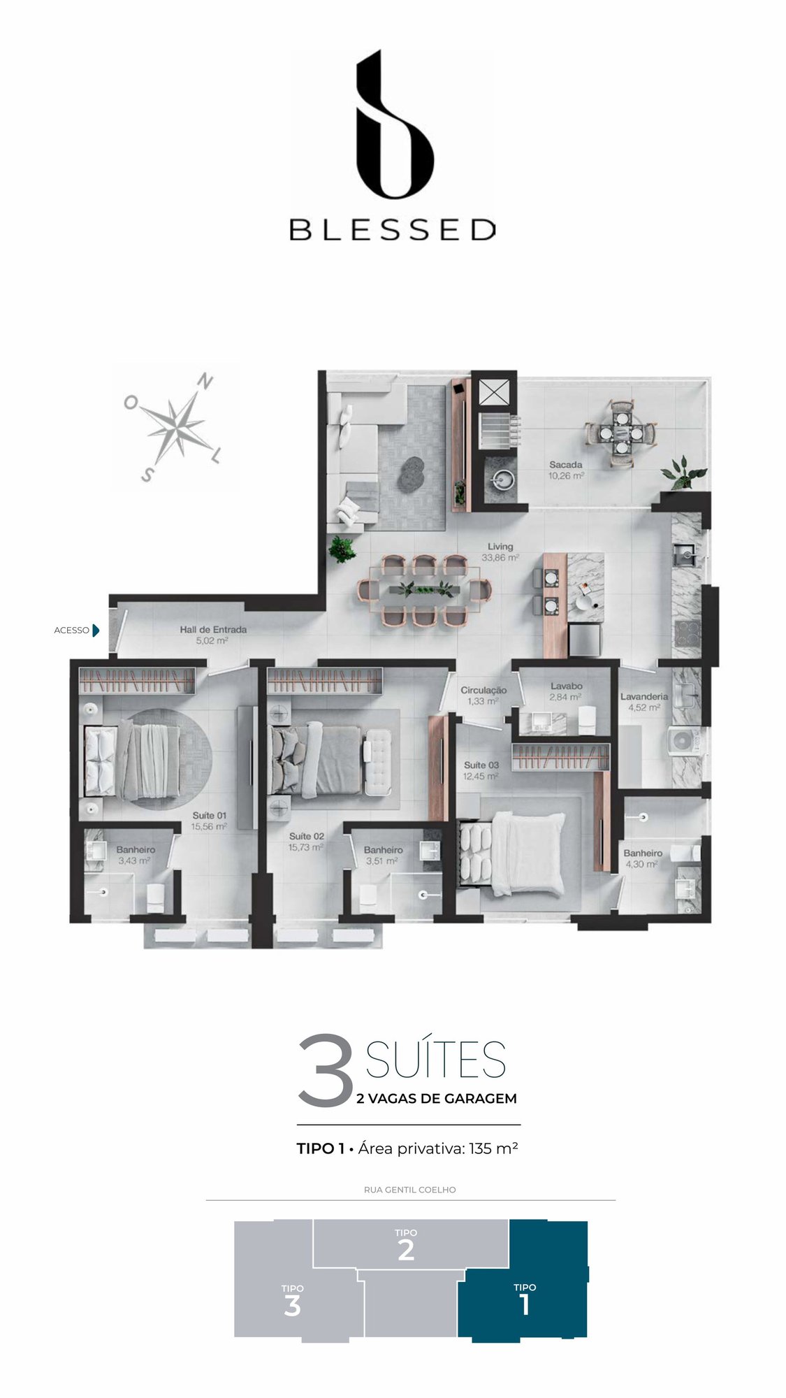 Blessed — bl tipo, BRASA Empreendimentos Imobiliários, Balneário Perequê, Porto Belo SC Blessed — bl tipo, BRASA Empreendimentos Imobiliários, Balneário Perequê, Porto Belo SC