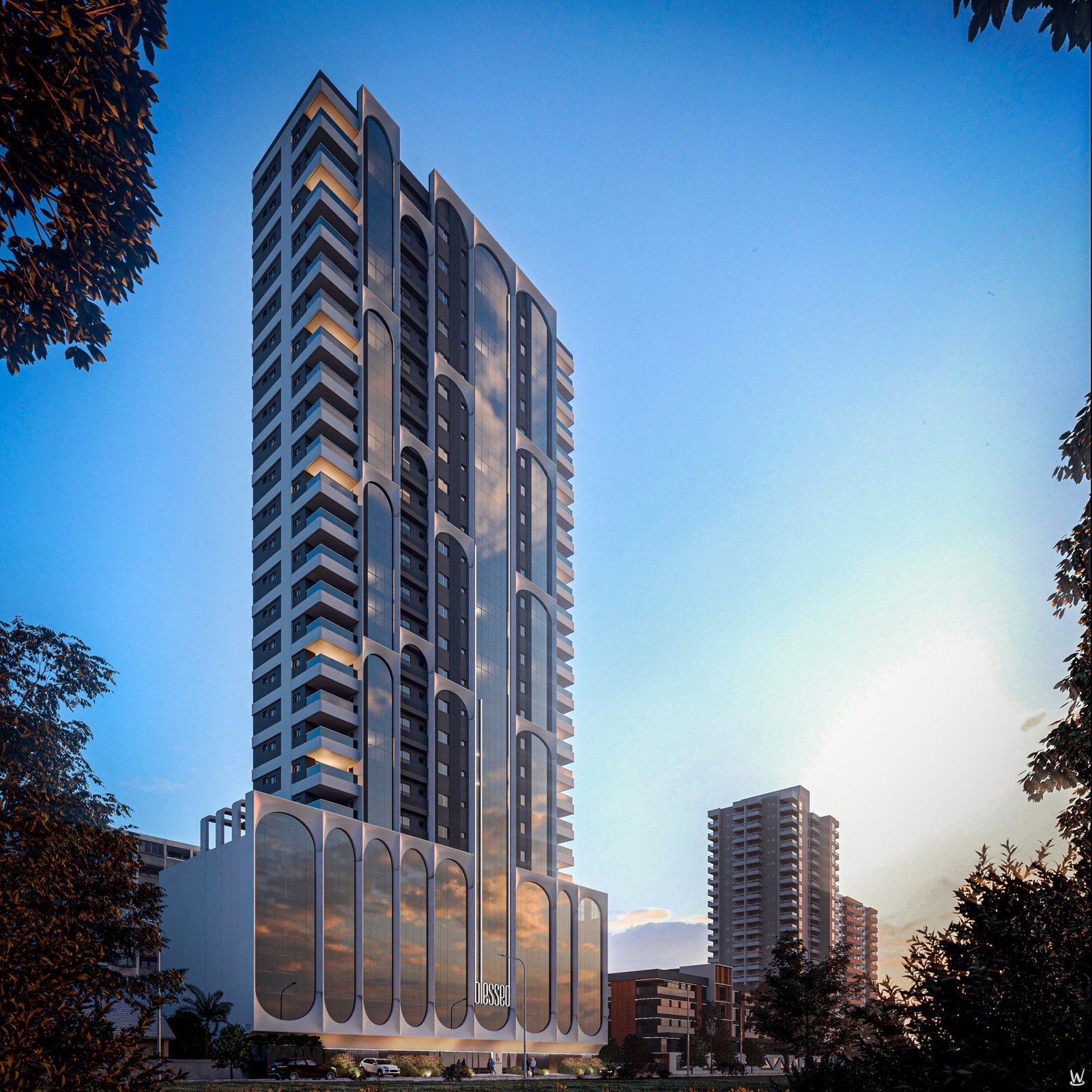 Blessed — w fachada ef 4, BRASA Empreendimentos Imobiliários, Balneário Perequê, Porto Belo SC Blessed — w fachada ef 4, BRASA Empreendimentos Imobiliários, Balneário Perequê, Porto Belo SC