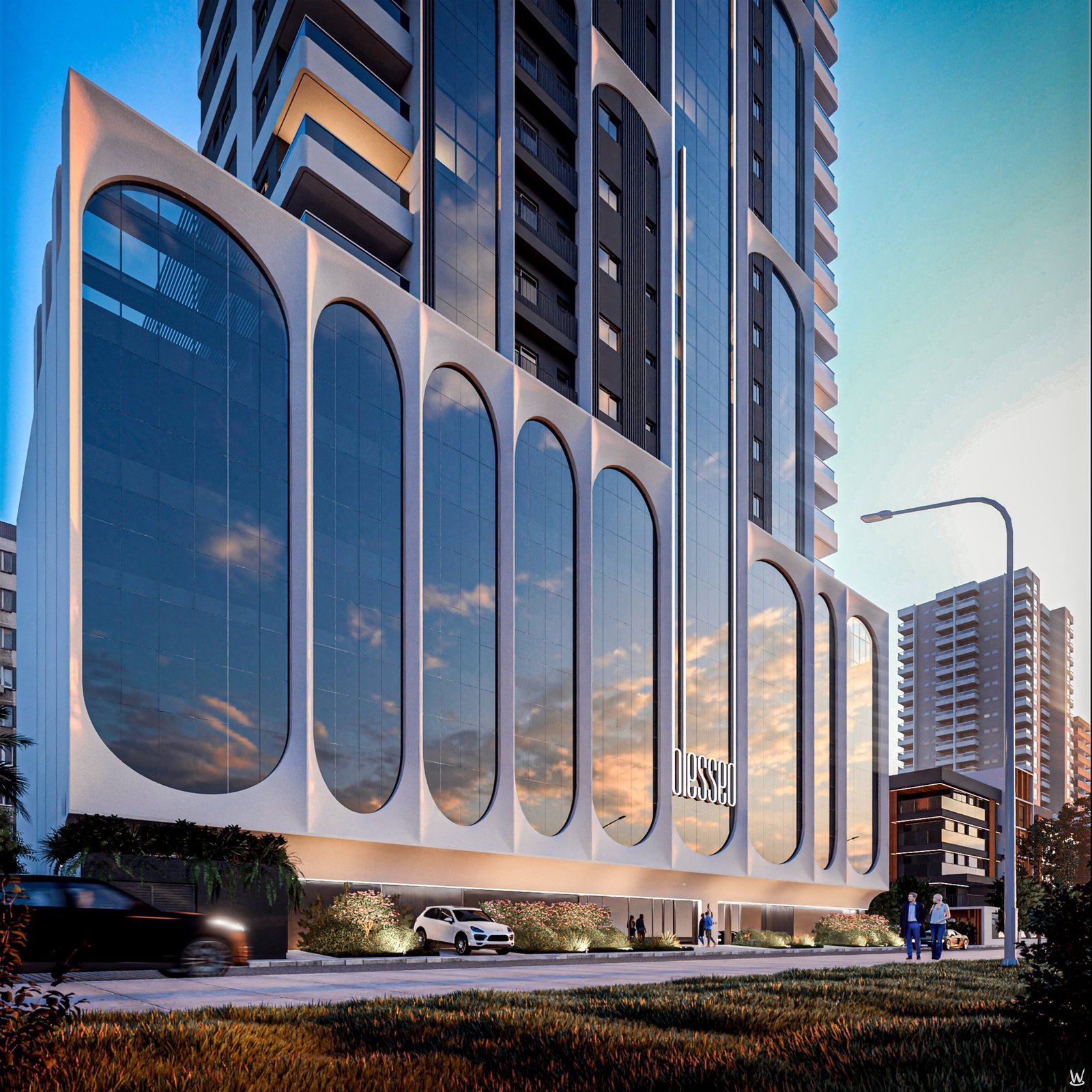 Blessed — w fachada ef 7, BRASA Empreendimentos Imobiliários, Balneário Perequê, Porto Belo SC Blessed — w fachada ef 7, BRASA Empreendimentos Imobiliários, Balneário Perequê, Porto Belo SC