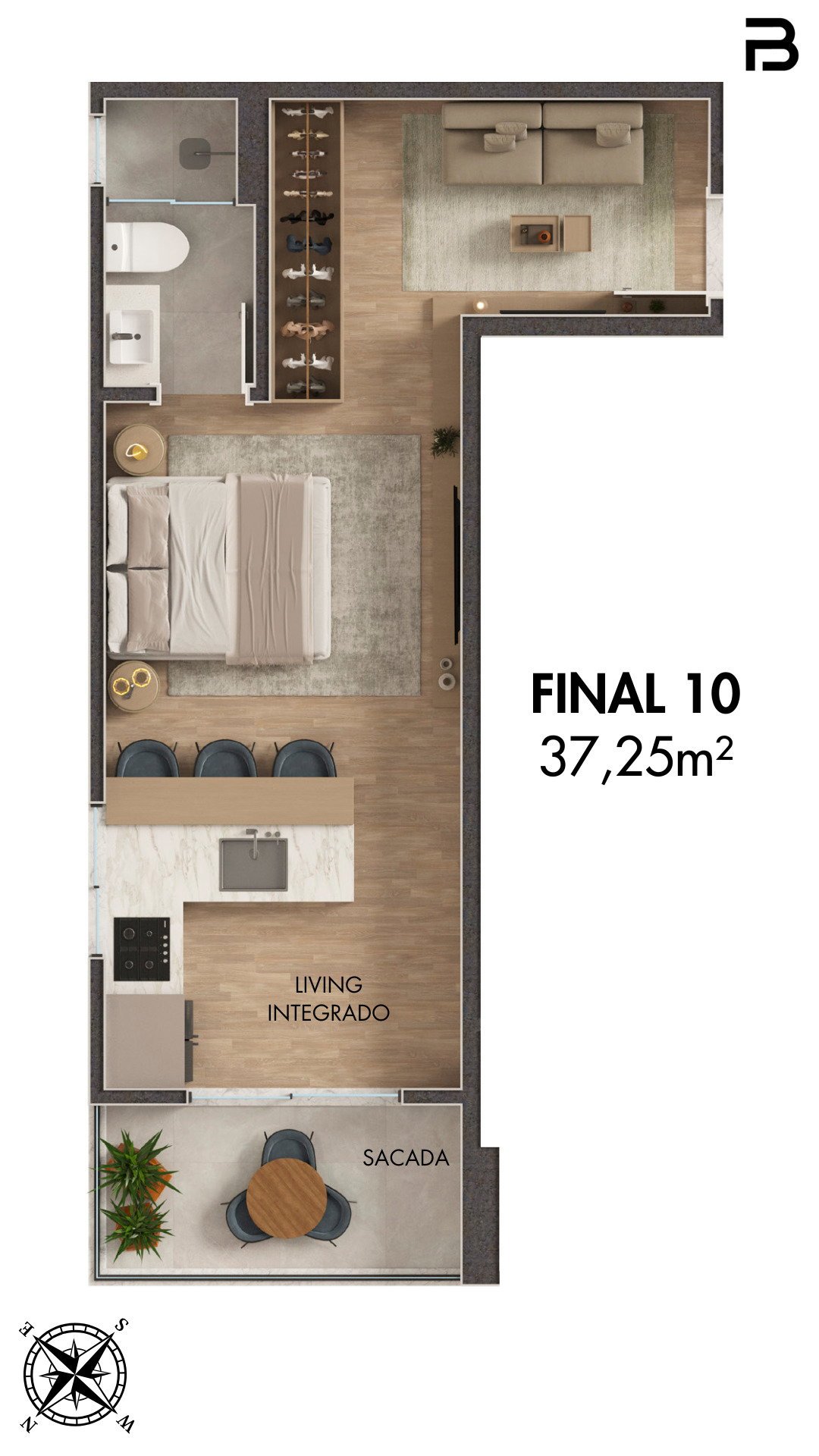 Breeze Towers — planta a 10, Bach Incorporadora, Vila Nova, Porto Belo SC Breeze Towers — planta a 10, Bach Incorporadora, Vila Nova, Porto Belo SC
