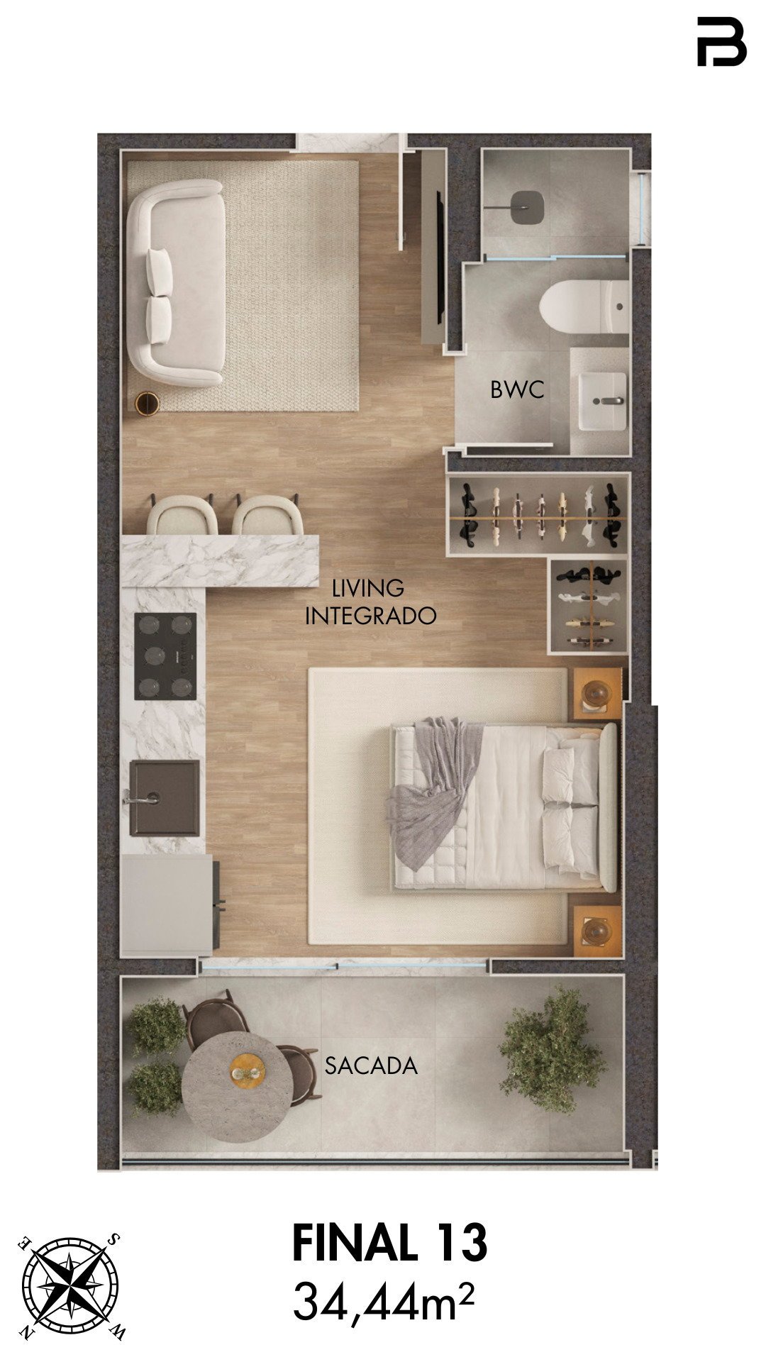 Breeze Towers — planta a 13, Bach Incorporadora, Vila Nova, Porto Belo SC Breeze Towers — planta a 13, Bach Incorporadora, Vila Nova, Porto Belo SC