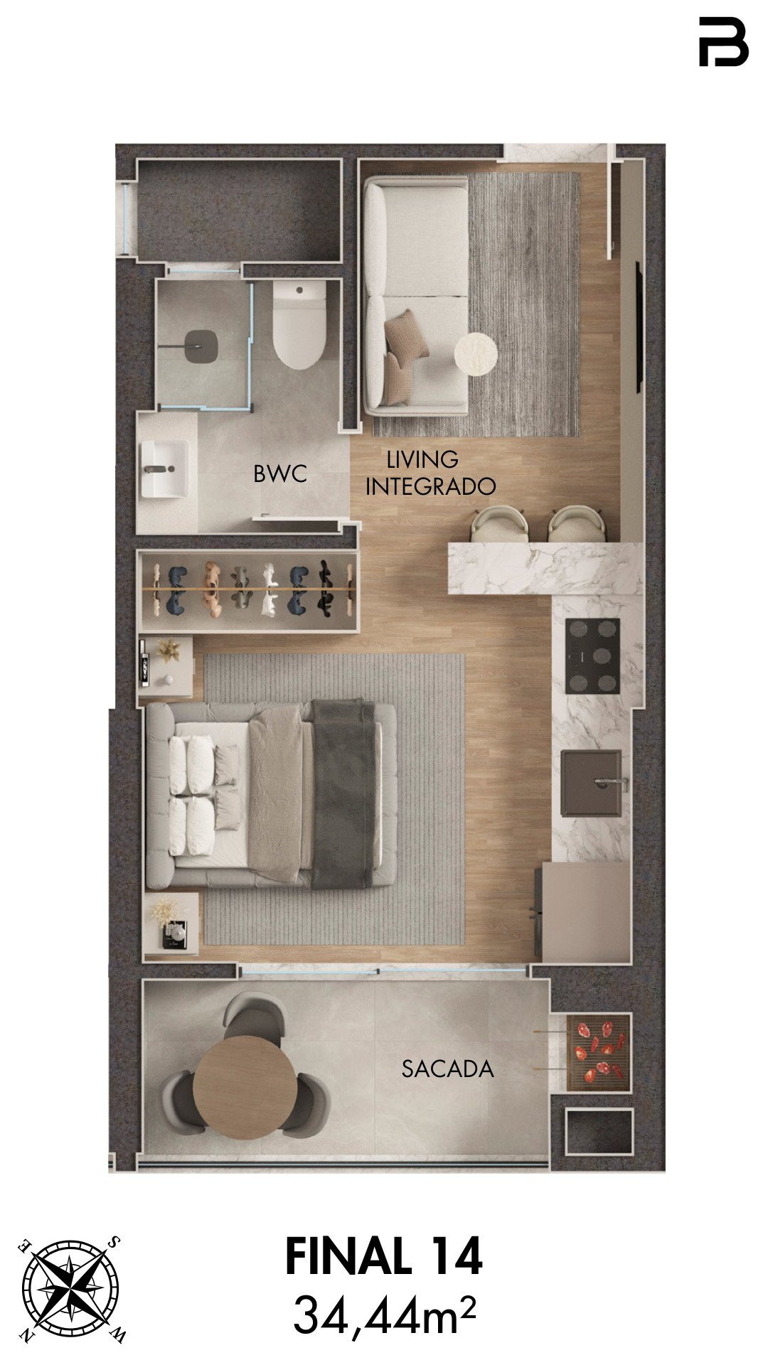 Breeze Towers — planta a 14, Bach Incorporadora, Vila Nova, Porto Belo SC Breeze Towers — planta a 14, Bach Incorporadora, Vila Nova, Porto Belo SC