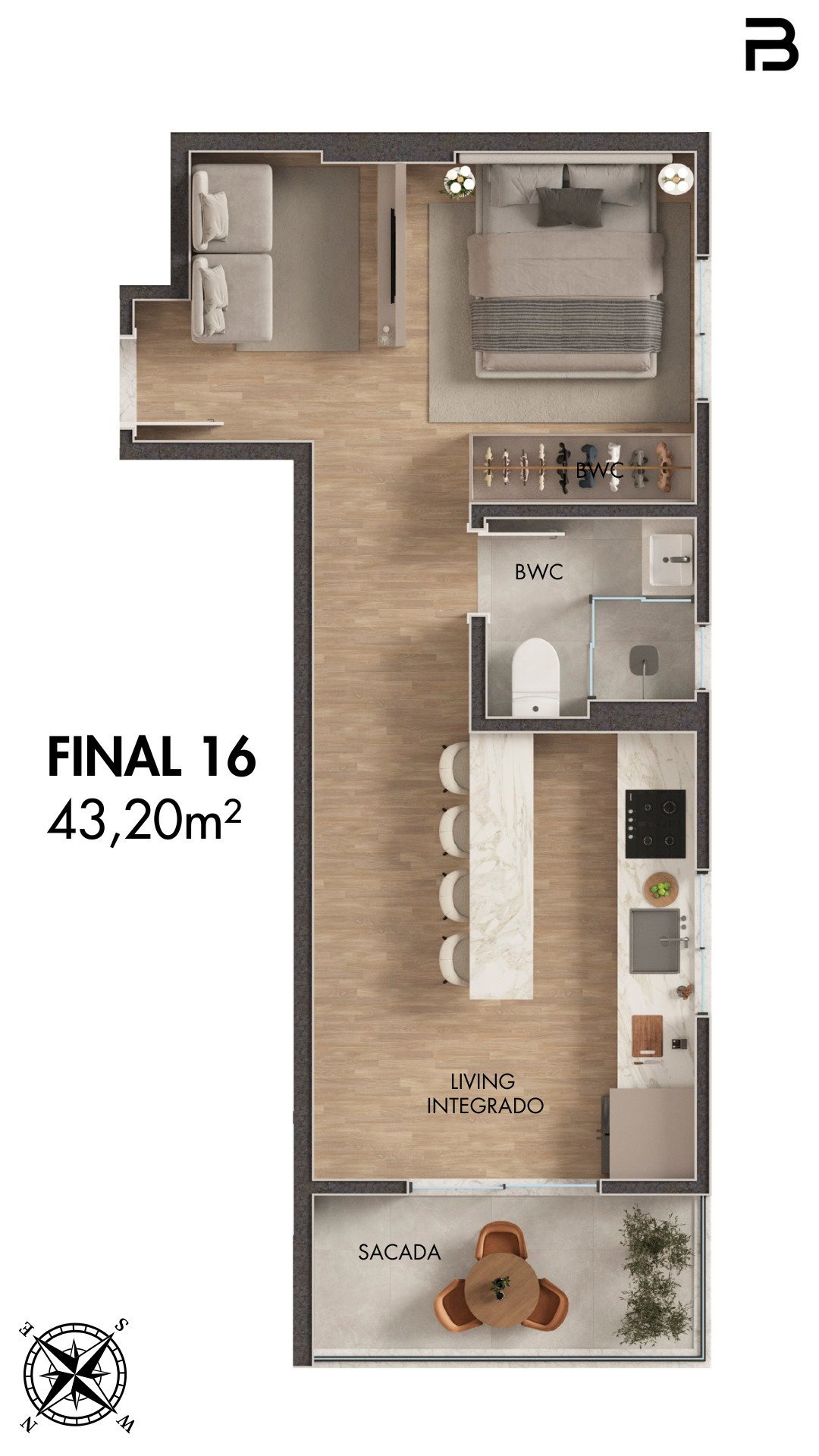 Breeze Towers — planta a 16, Bach Incorporadora, Vila Nova, Porto Belo SC Breeze Towers — planta a 16, Bach Incorporadora, Vila Nova, Porto Belo SC