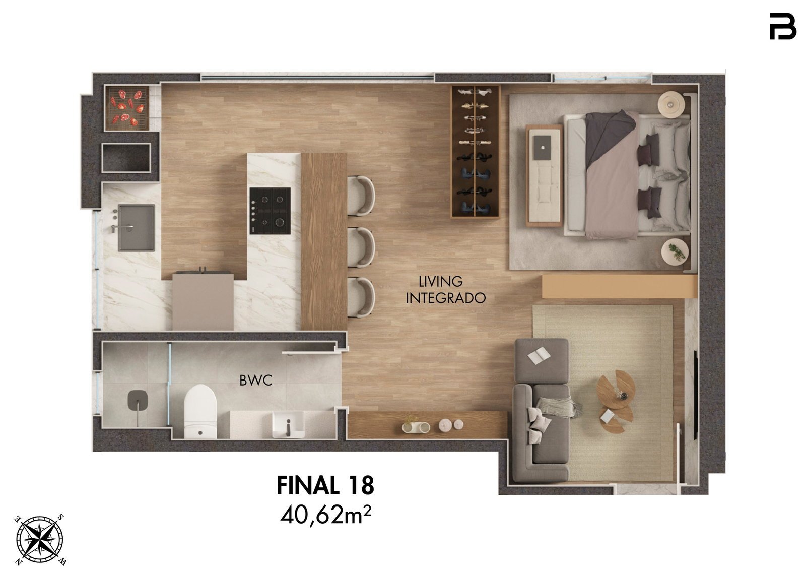 Breeze Towers — planta a 18, Bach Incorporadora, Vila Nova, Porto Belo SC Breeze Towers — planta a 18, Bach Incorporadora, Vila Nova, Porto Belo SC