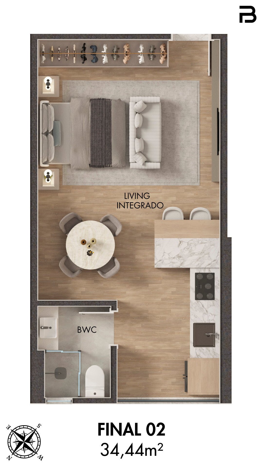 Breeze Towers — planta a 2, Bach Incorporadora, Vila Nova, Porto Belo SC Breeze Towers — planta a 2, Bach Incorporadora, Vila Nova, Porto Belo SC