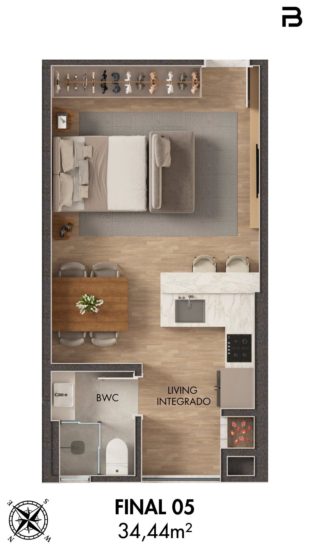 Breeze Towers — planta a 5, Bach Incorporadora, Vila Nova, Porto Belo SC Breeze Towers — planta a 5, Bach Incorporadora, Vila Nova, Porto Belo SC