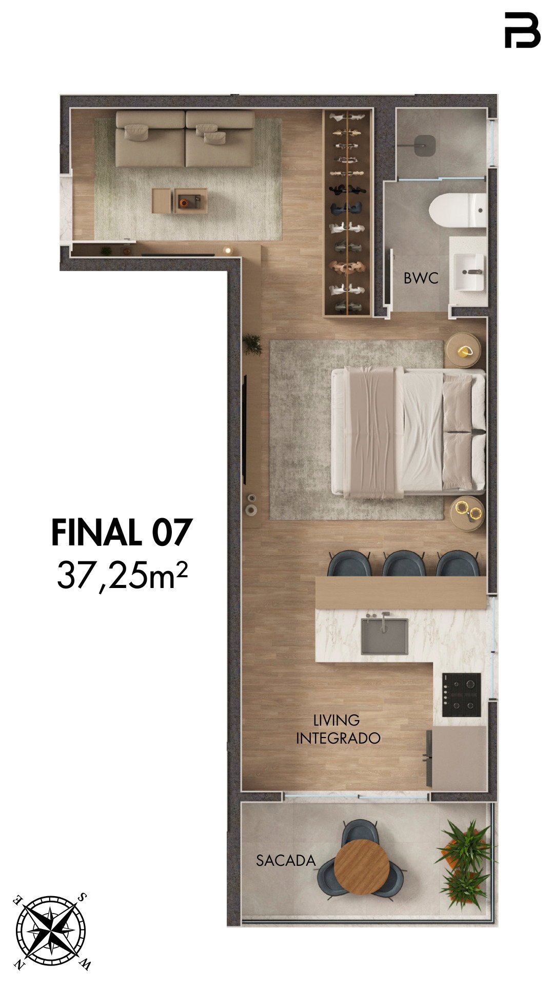 Breeze Towers — planta a 7, Bach Incorporadora, Vila Nova, Porto Belo SC Breeze Towers — planta a 7, Bach Incorporadora, Vila Nova, Porto Belo SC
