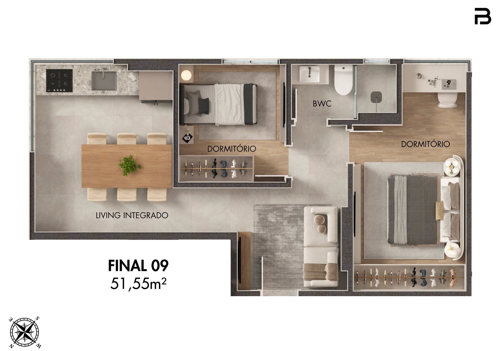 Breeze Towers — planta a 9, Bach Incorporadora, Vila Nova, Porto Belo SC Breeze Towers — planta a 9, Bach Incorporadora, Vila Nova, Porto Belo SC
