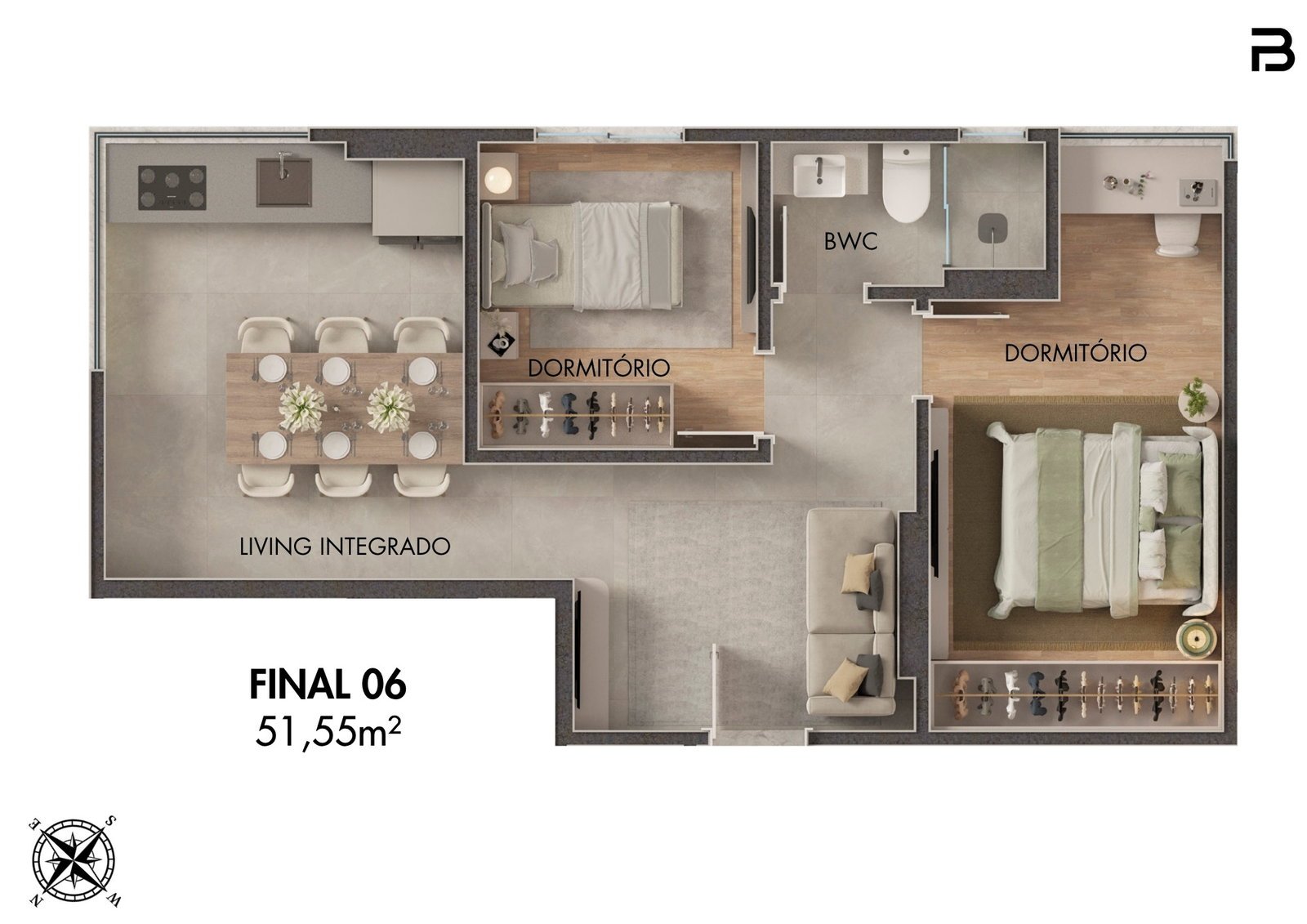 Breeze Towers — planta b 6, Bach Incorporadora, Vila Nova, Porto Belo SC Breeze Towers — planta b 6, Bach Incorporadora, Vila Nova, Porto Belo SC