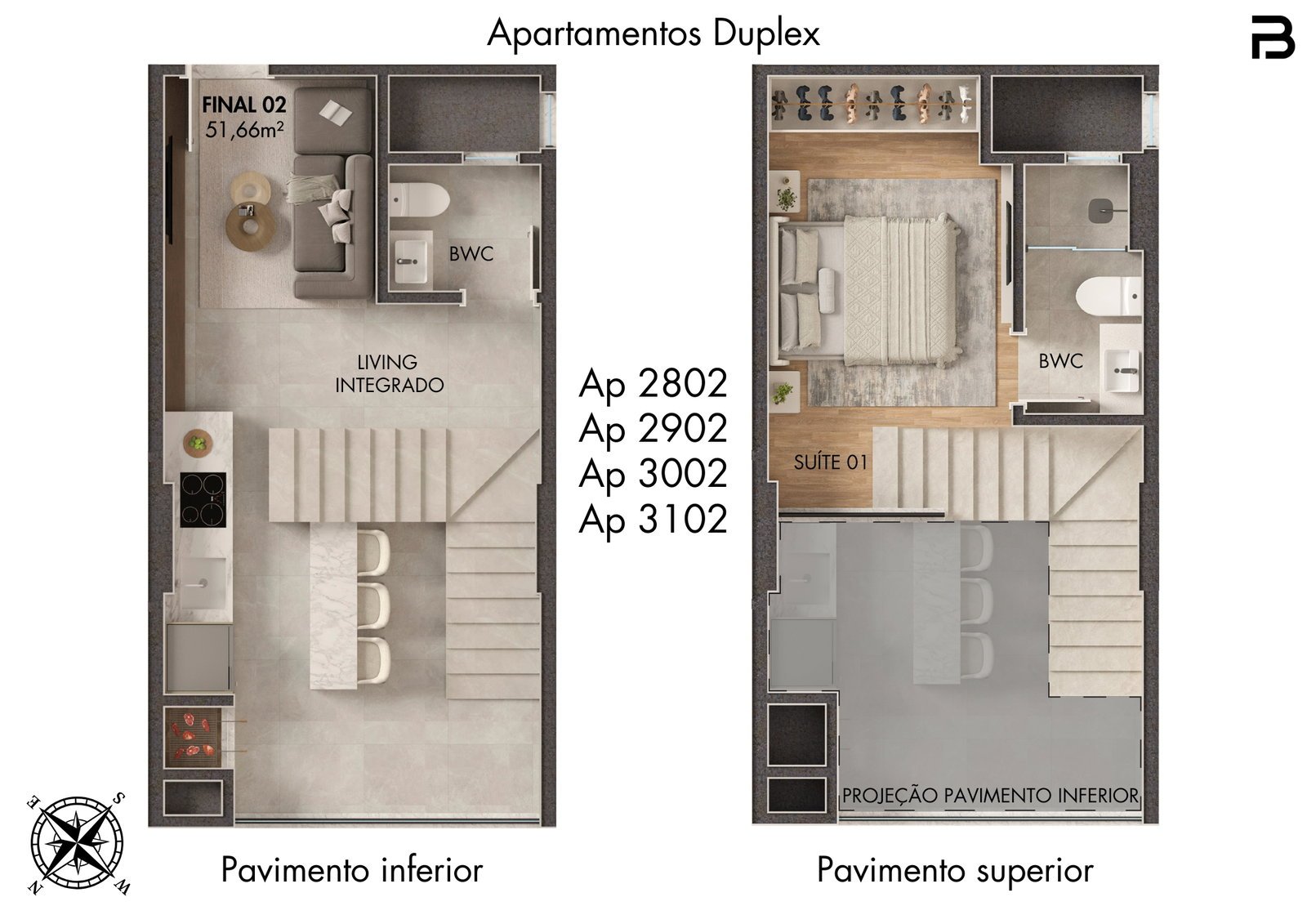 Breeze Towers — planta c 2, Bach Incorporadora, Vila Nova, Porto Belo SC Breeze Towers — planta c 2, Bach Incorporadora, Vila Nova, Porto Belo SC